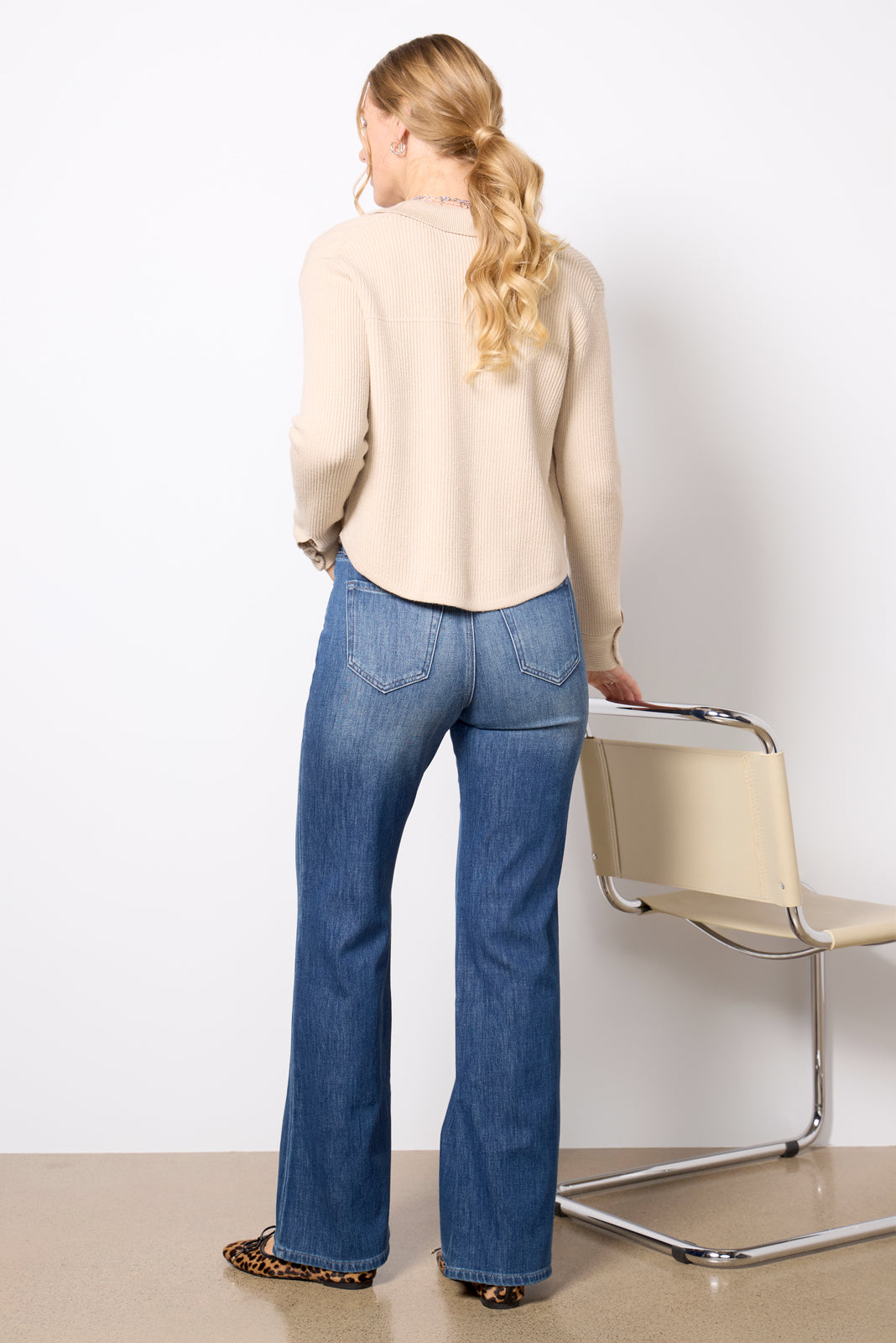 Ever Vintage Wide Leg Jean