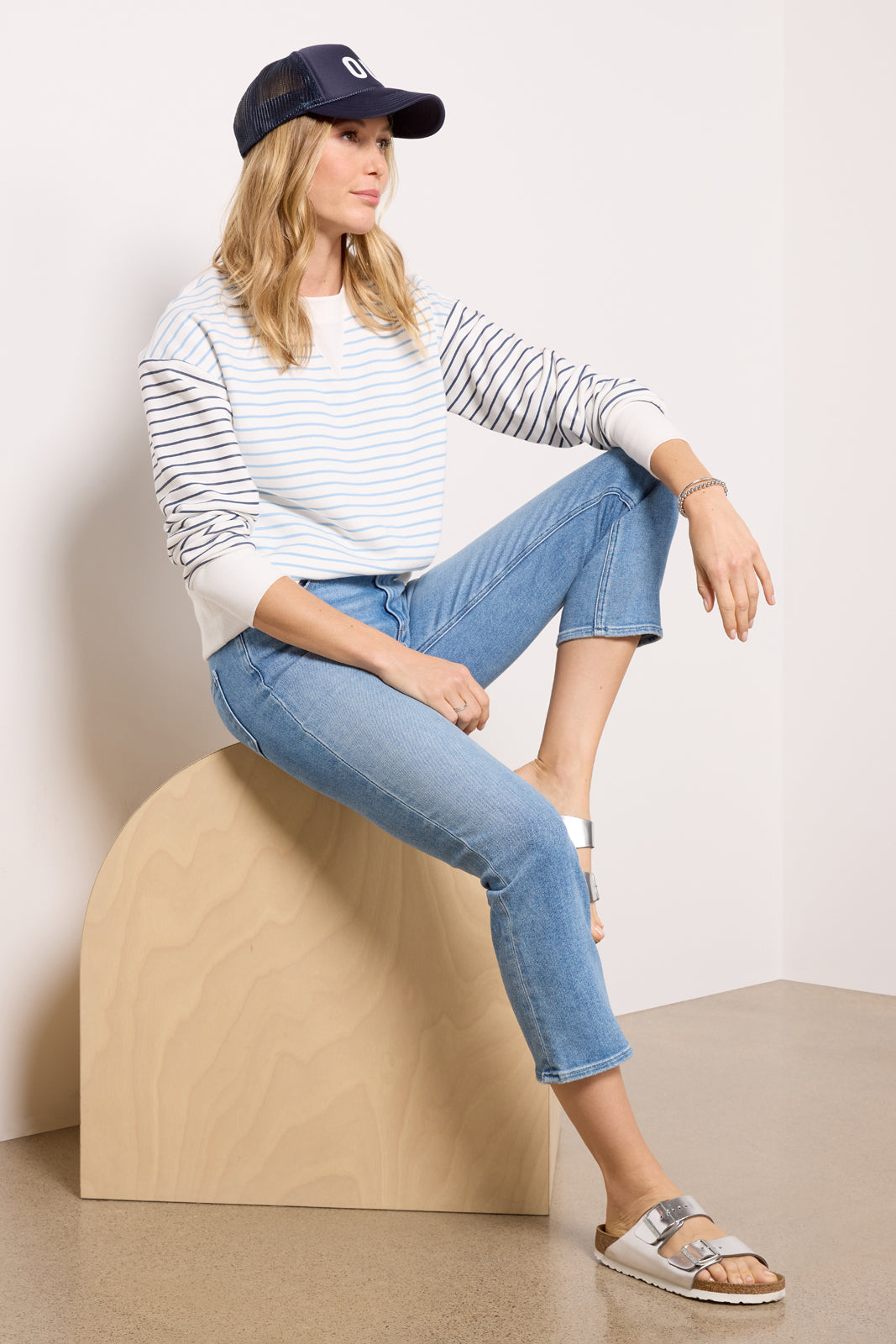 Livvy Stripe Pullover