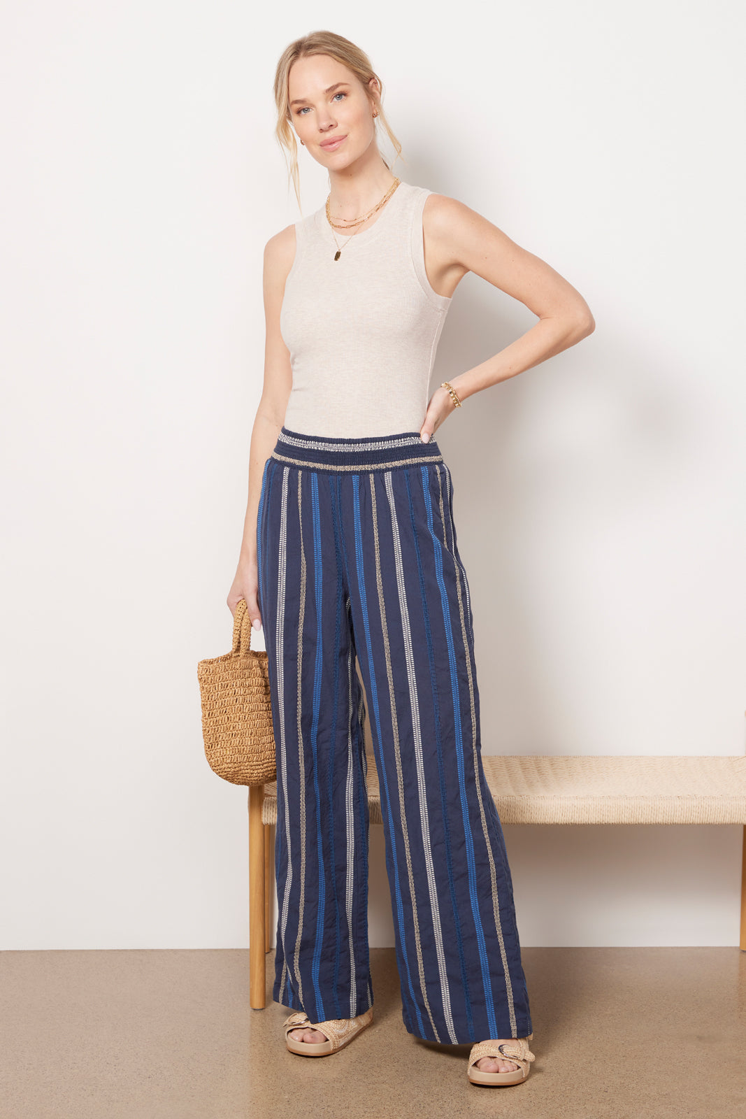 Rosa Striped Pant