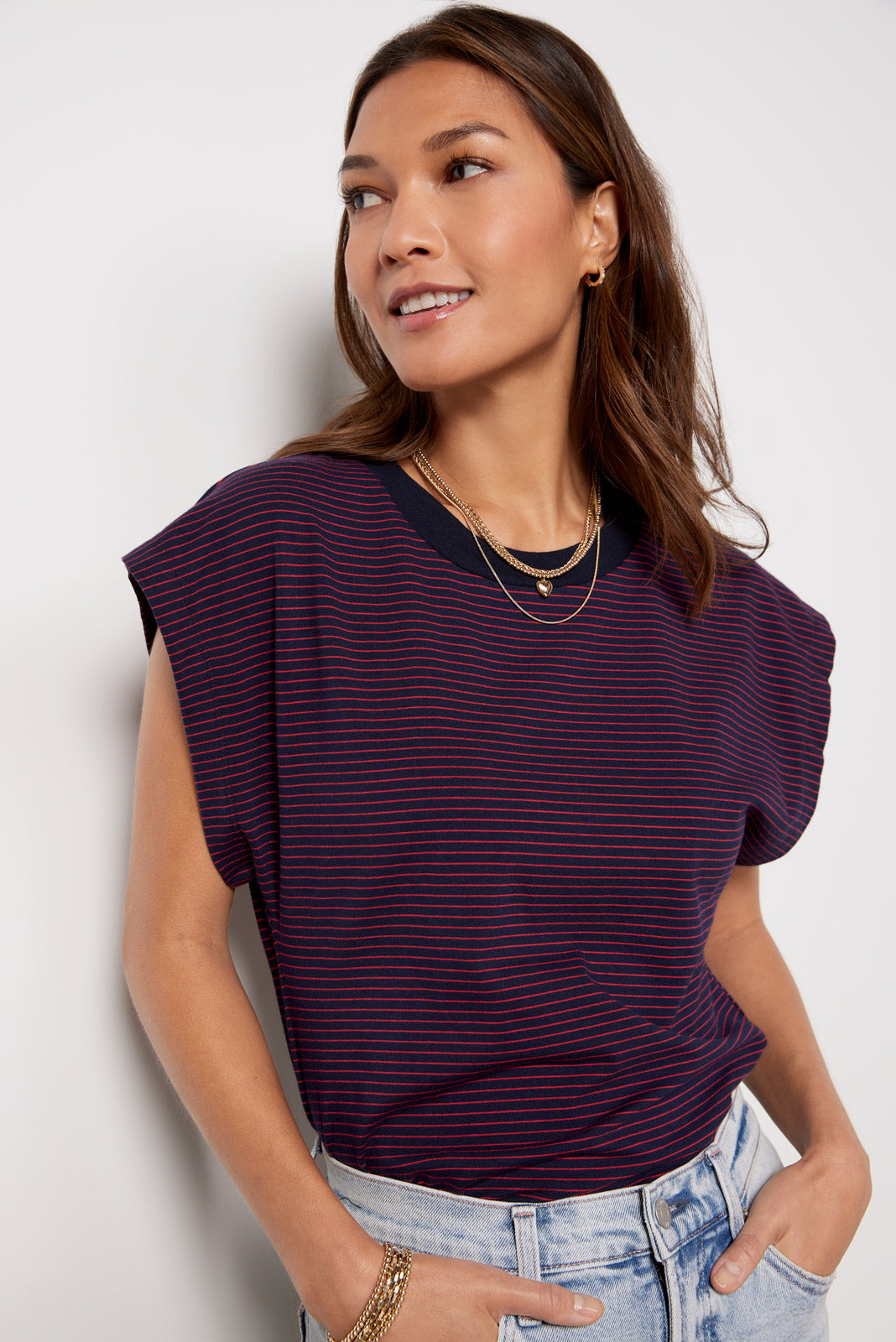 Marina Stripe Tee