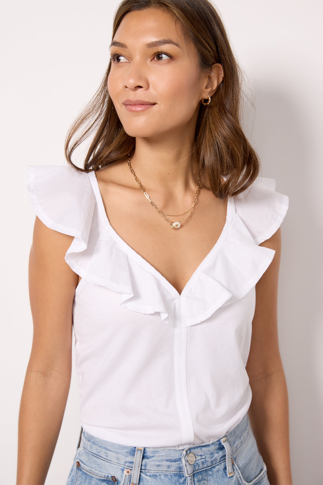 Neah Ruffle Tank