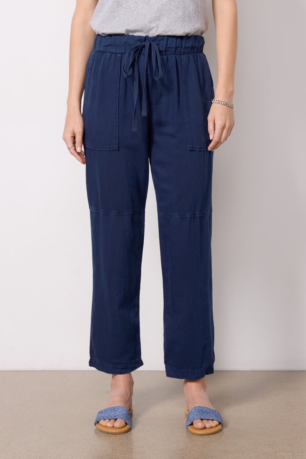 Utility Tie Waist Trouser