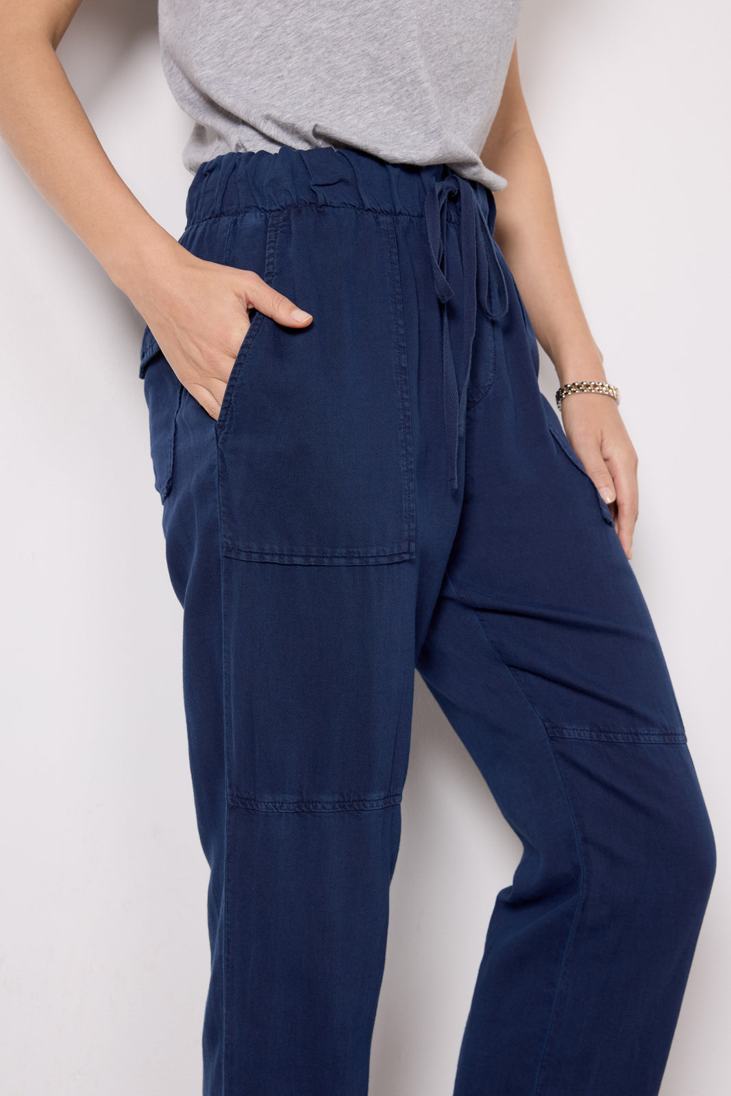 Utility Tie Waist Trouser