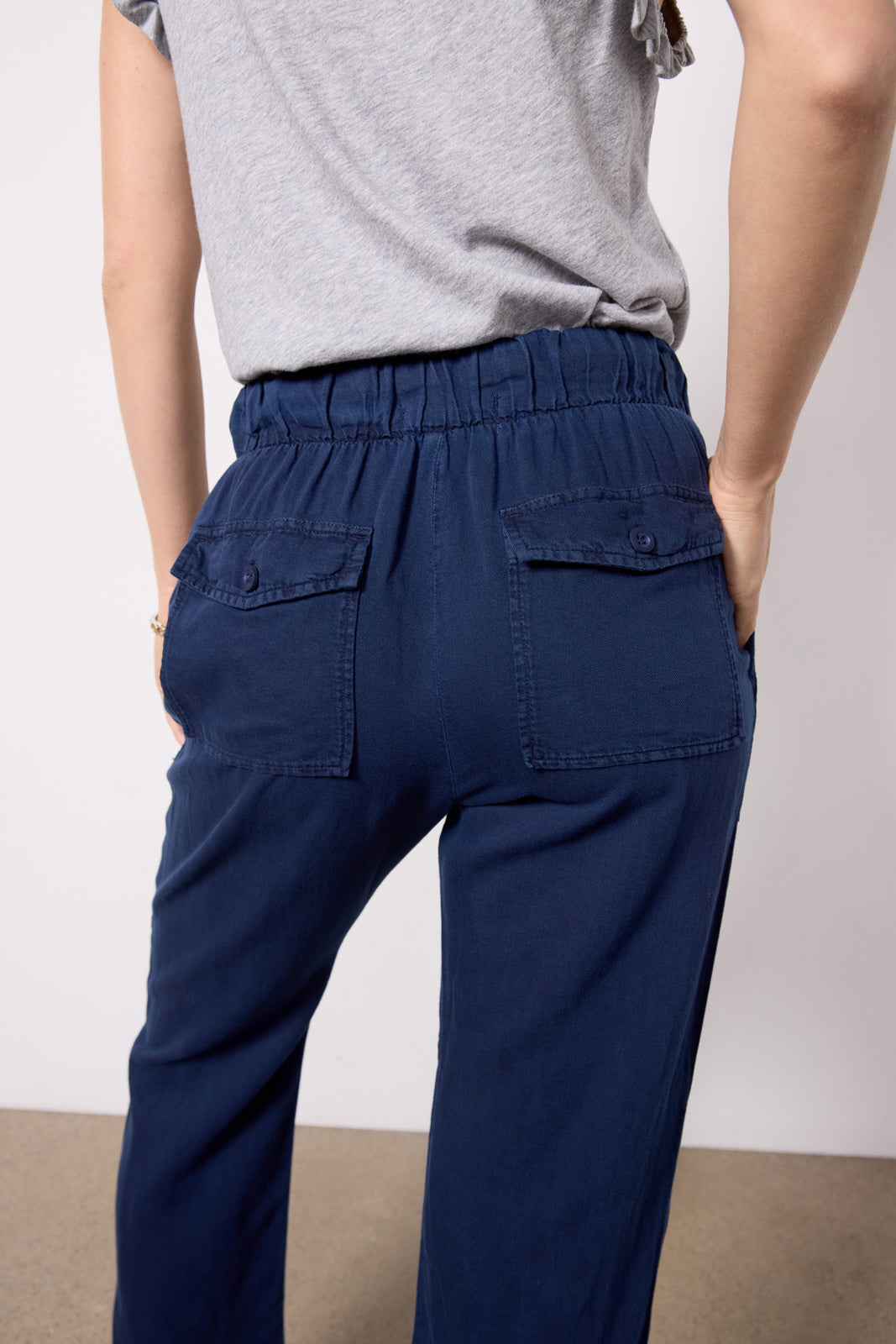 Utility Tie Waist Trouser