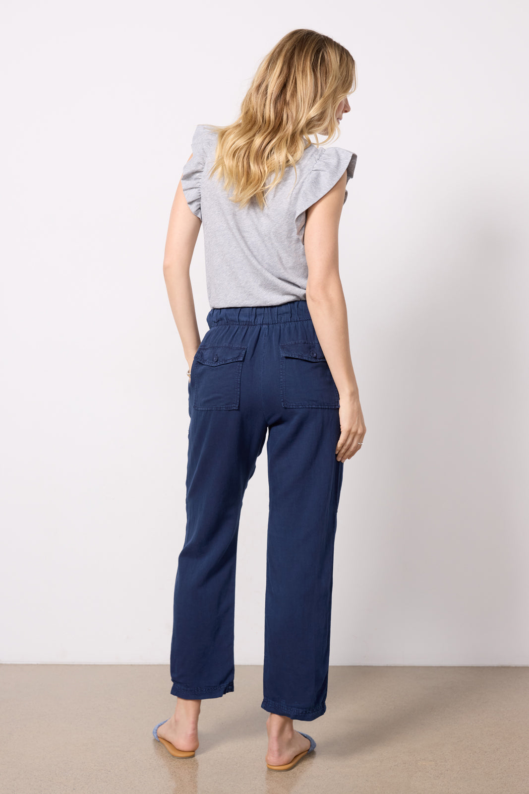 Utility Tie Waist Trouser