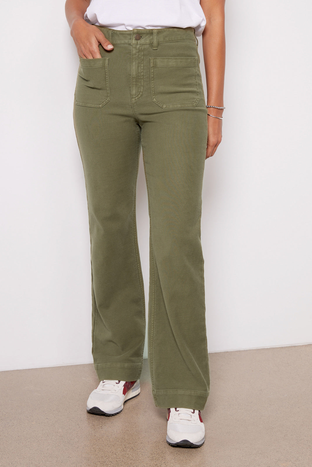 Stretch Terry Patch Pocket Pant