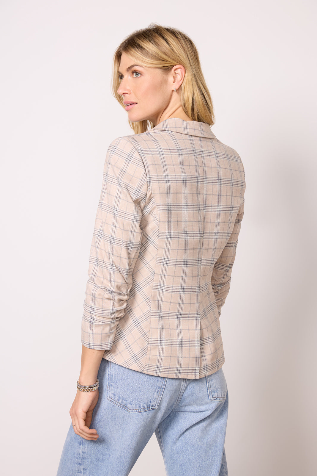 Asher Plaid Blazer