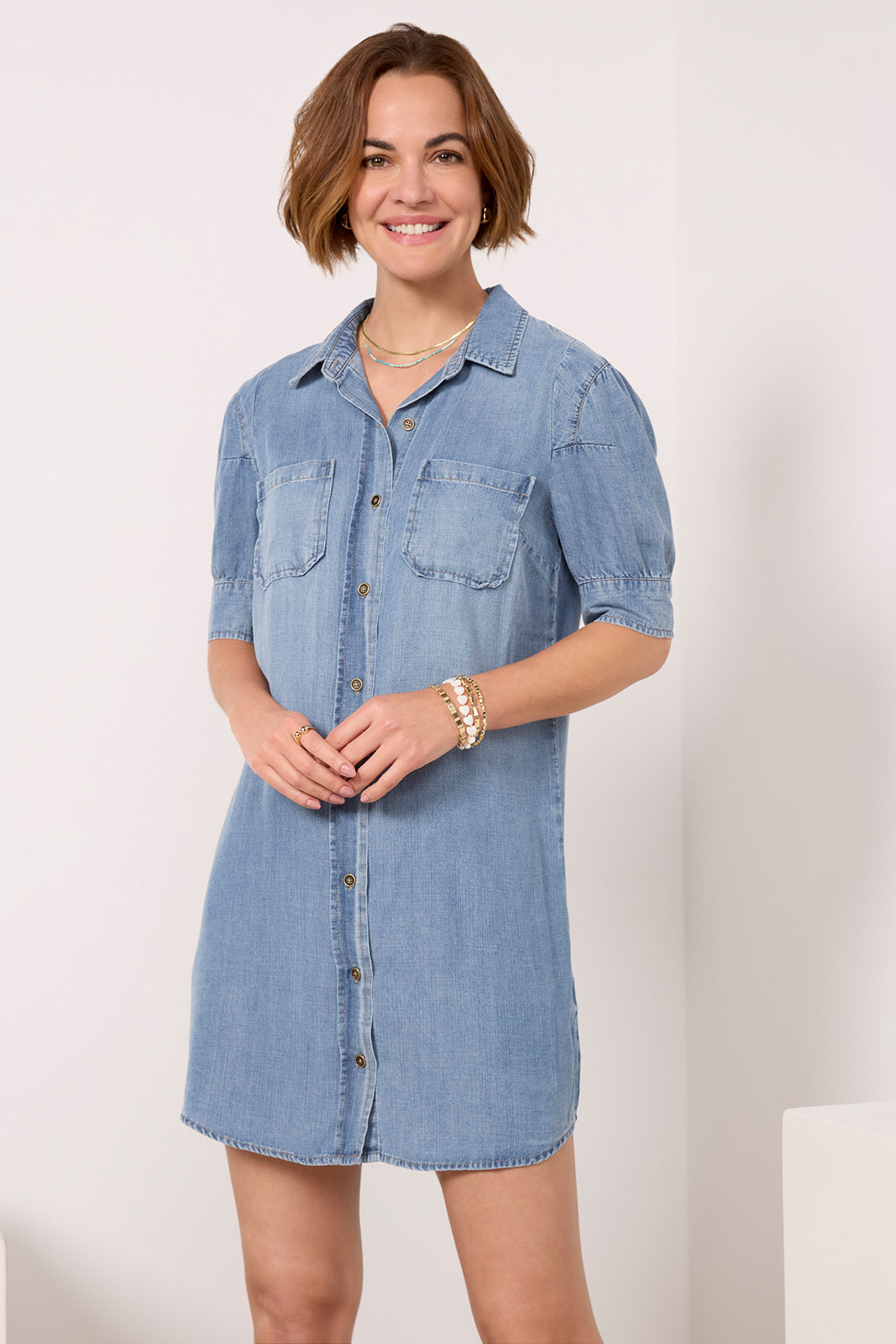 Sylvia Button Down Dress