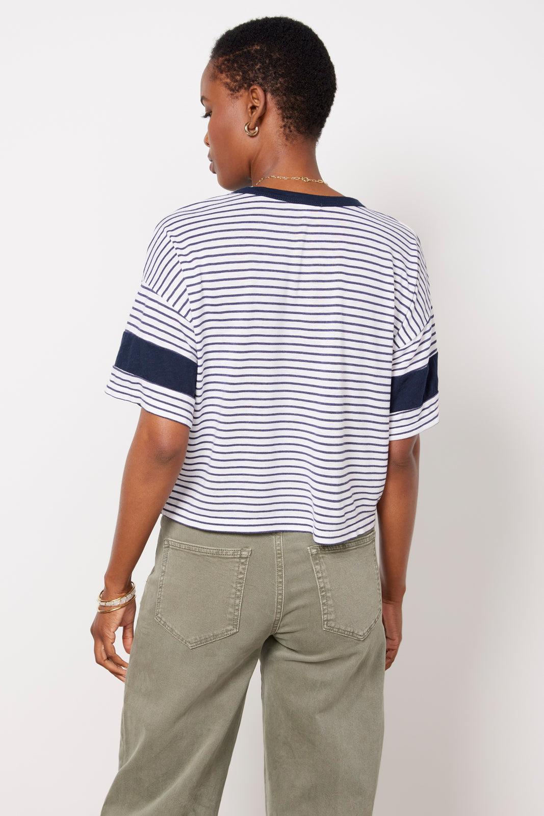 Stripe Blocked Tee