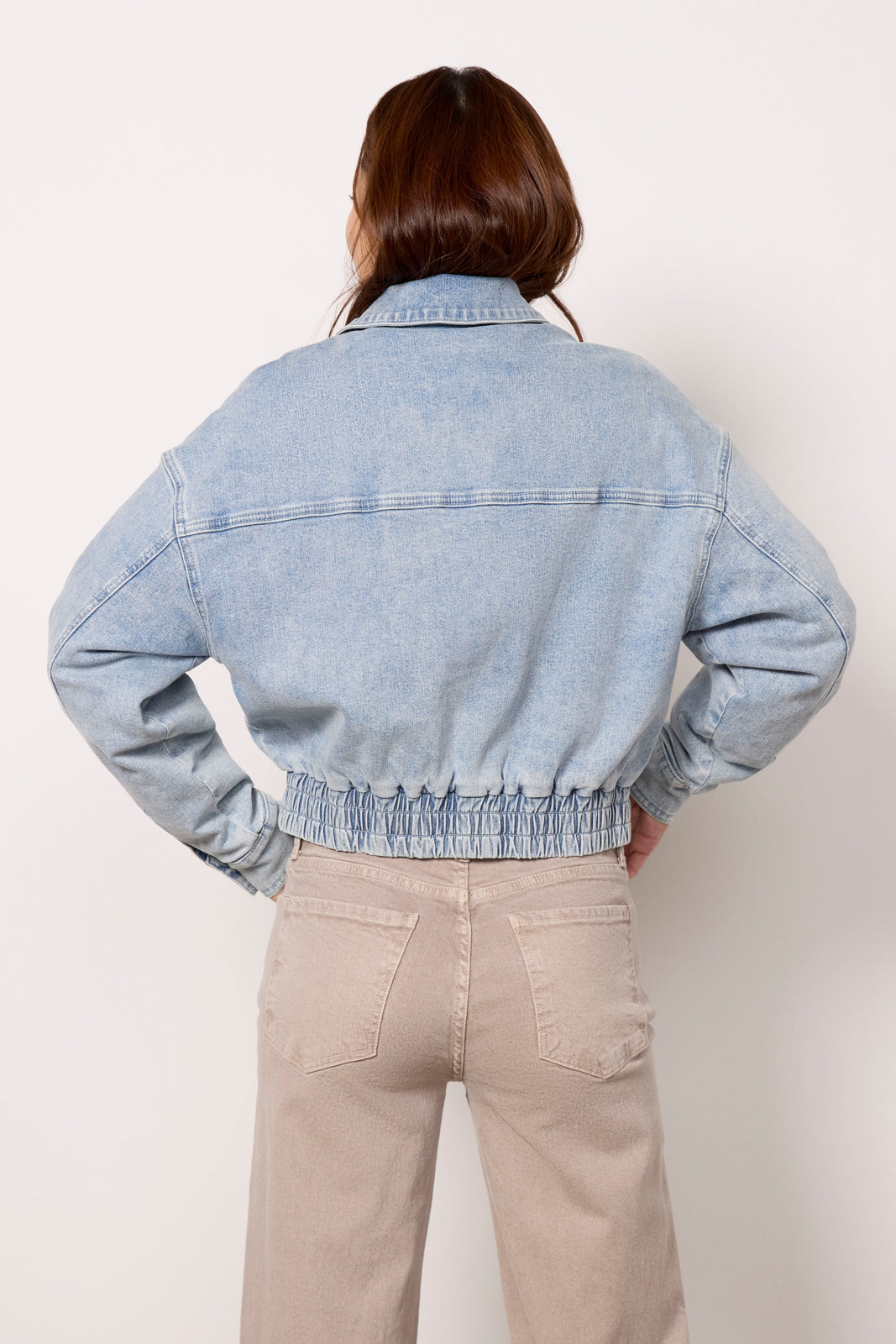 Denim Bomber Jacket