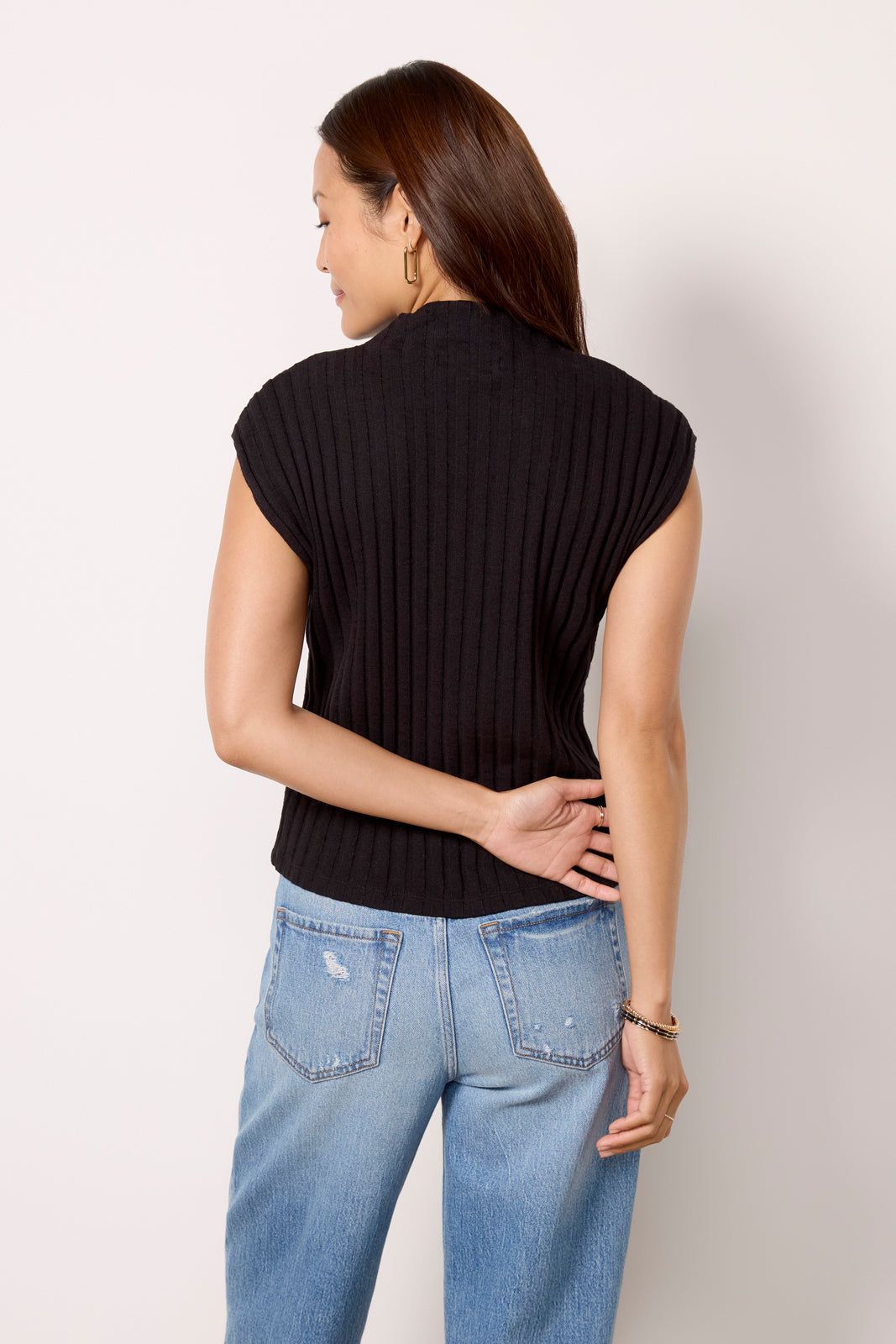 Nara Mock Neck Top