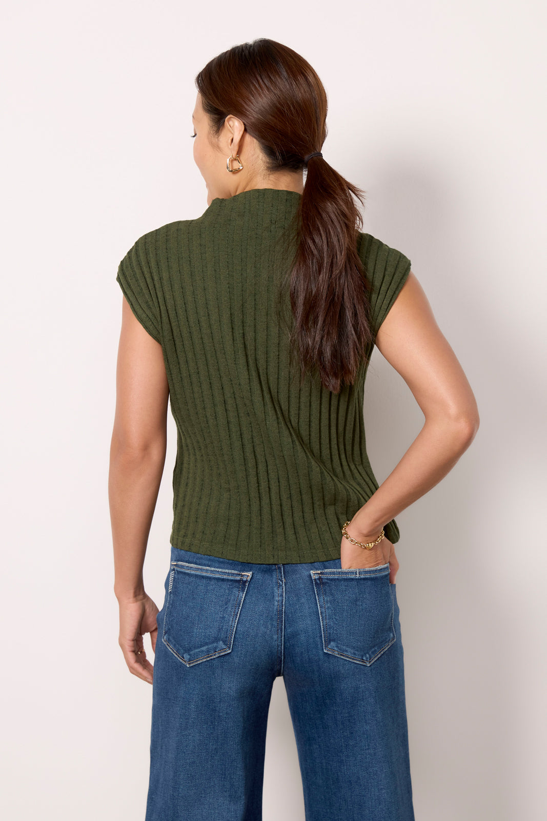 Nara Mock Neck Top