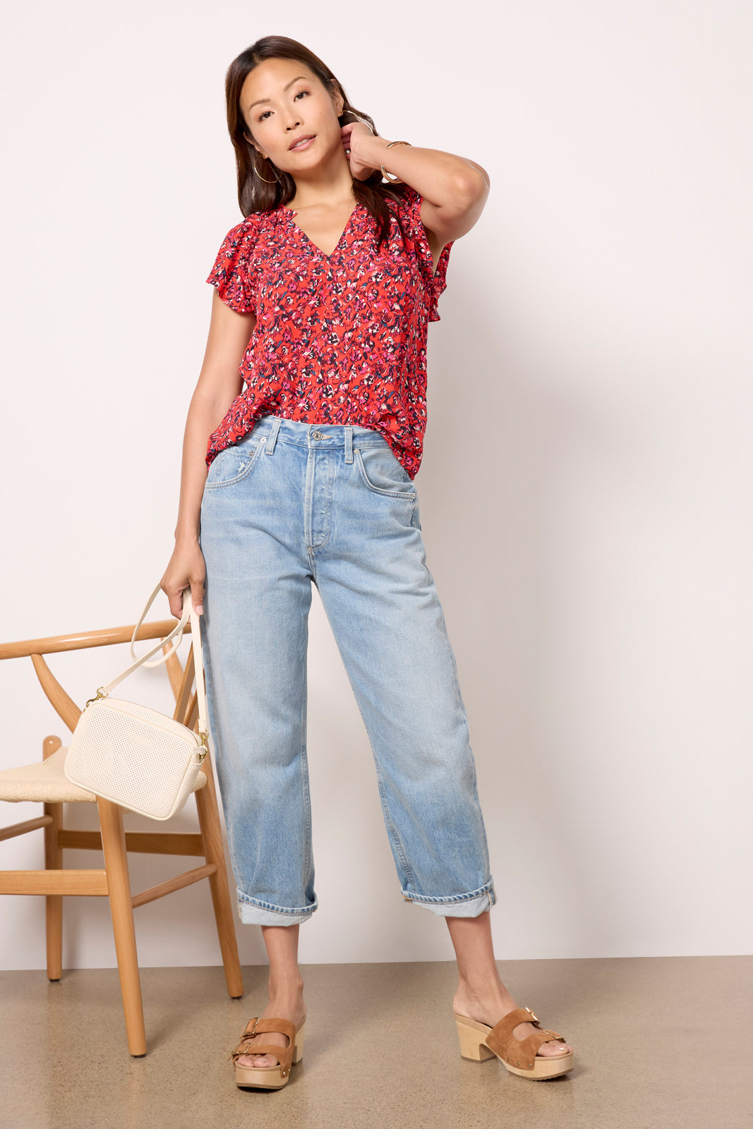 Maeve Floral Top