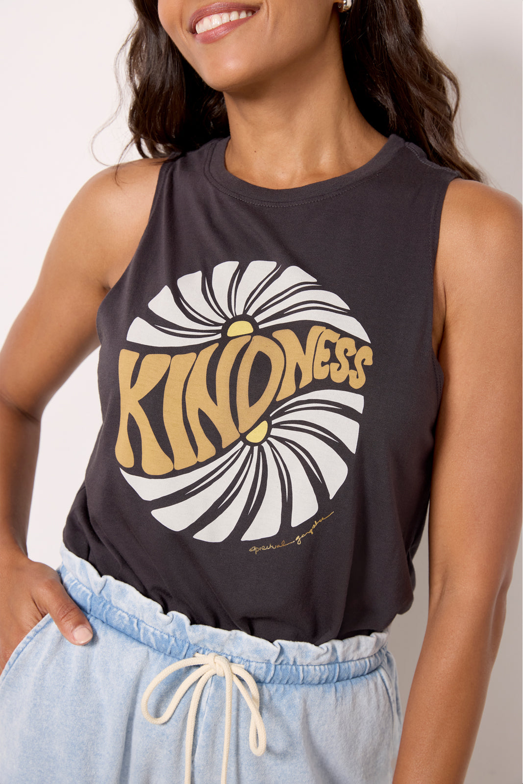 Kindness Jade Muscle Tank