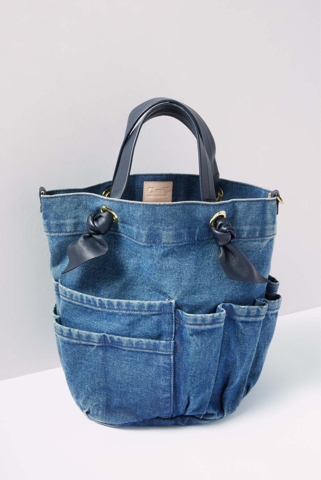 Marine Denim Handbag