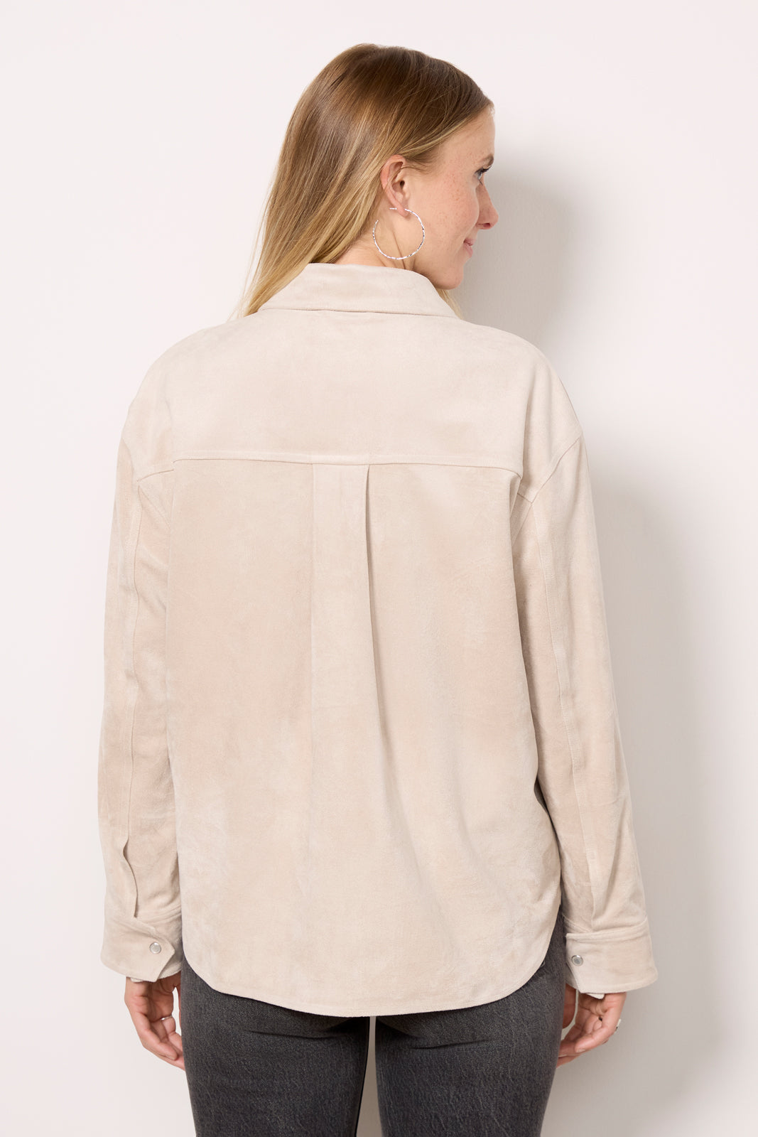 Arli Faux Suede Shirt