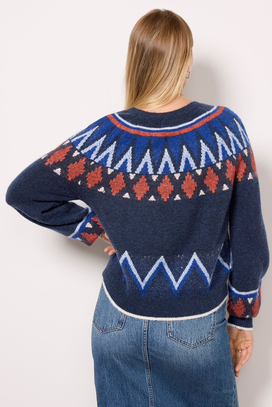 Fairisle Crew Neck Sweater