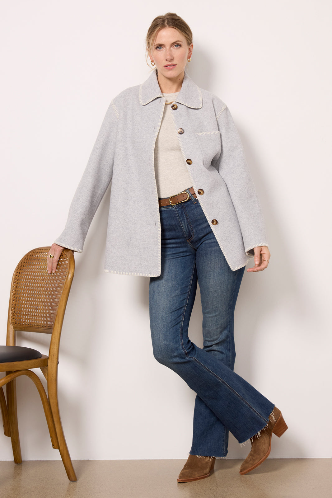 Olivia Whipstitch Jacket