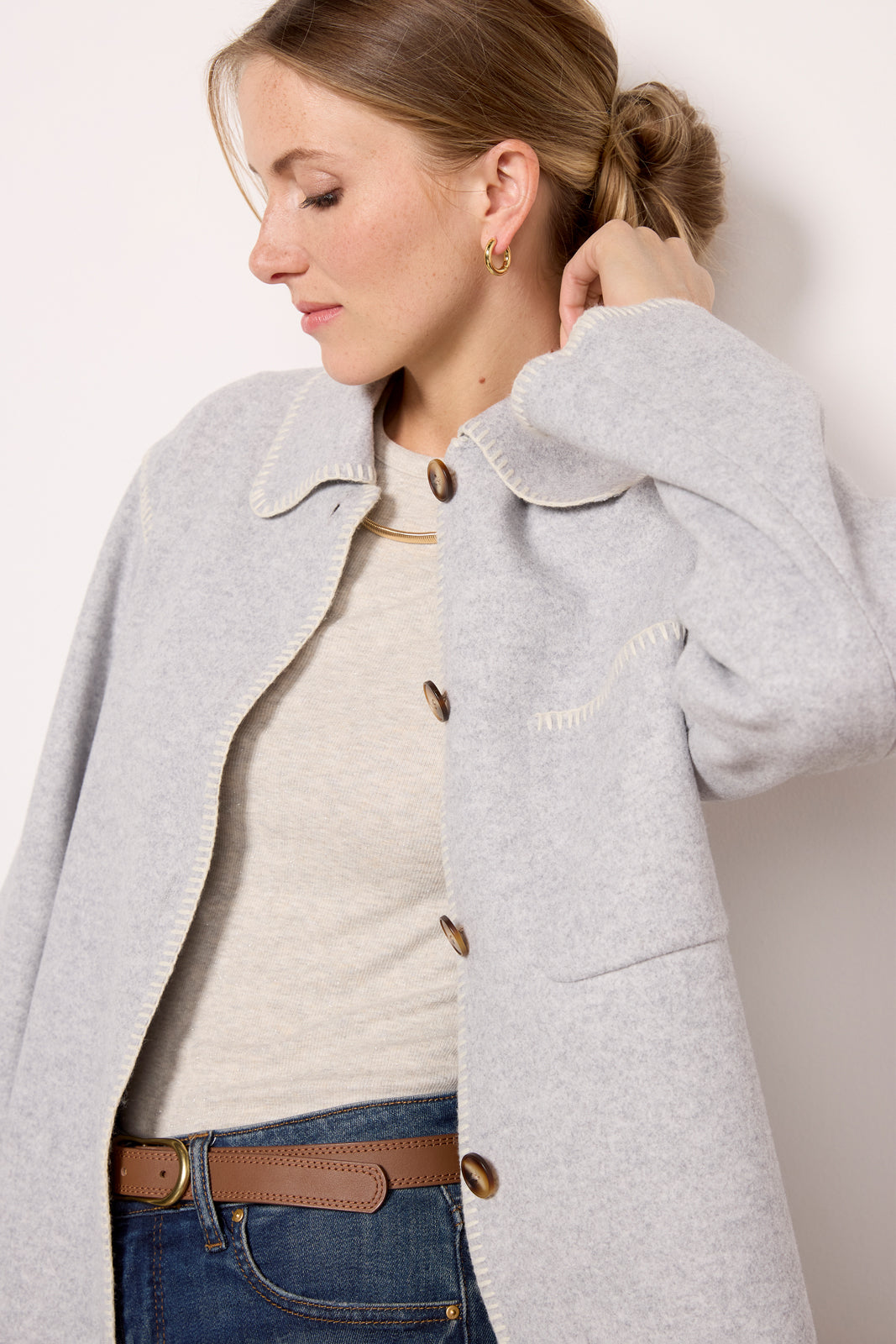 Olivia Whipstitch Jacket