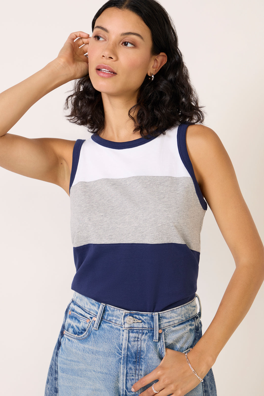 Cass Color Block Tank