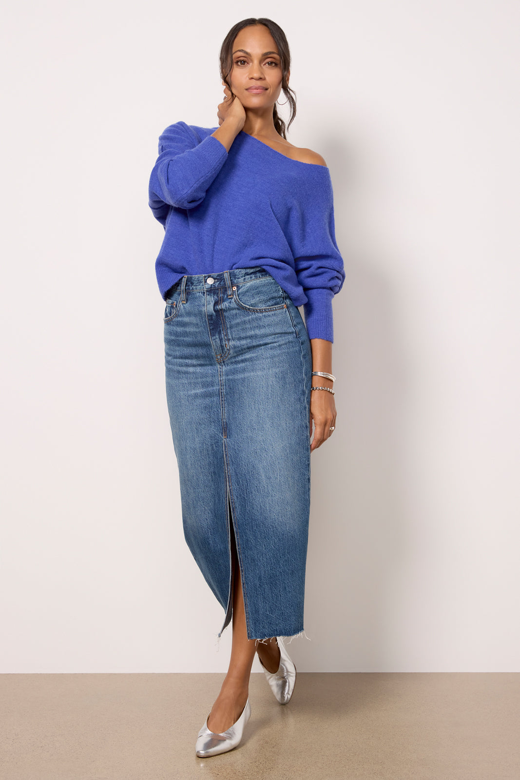 Jessie Off Shoulder Pullover