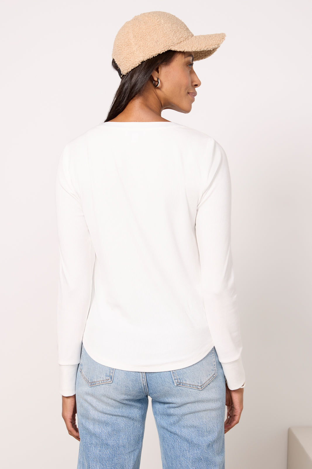 Beau Split Neck Tee