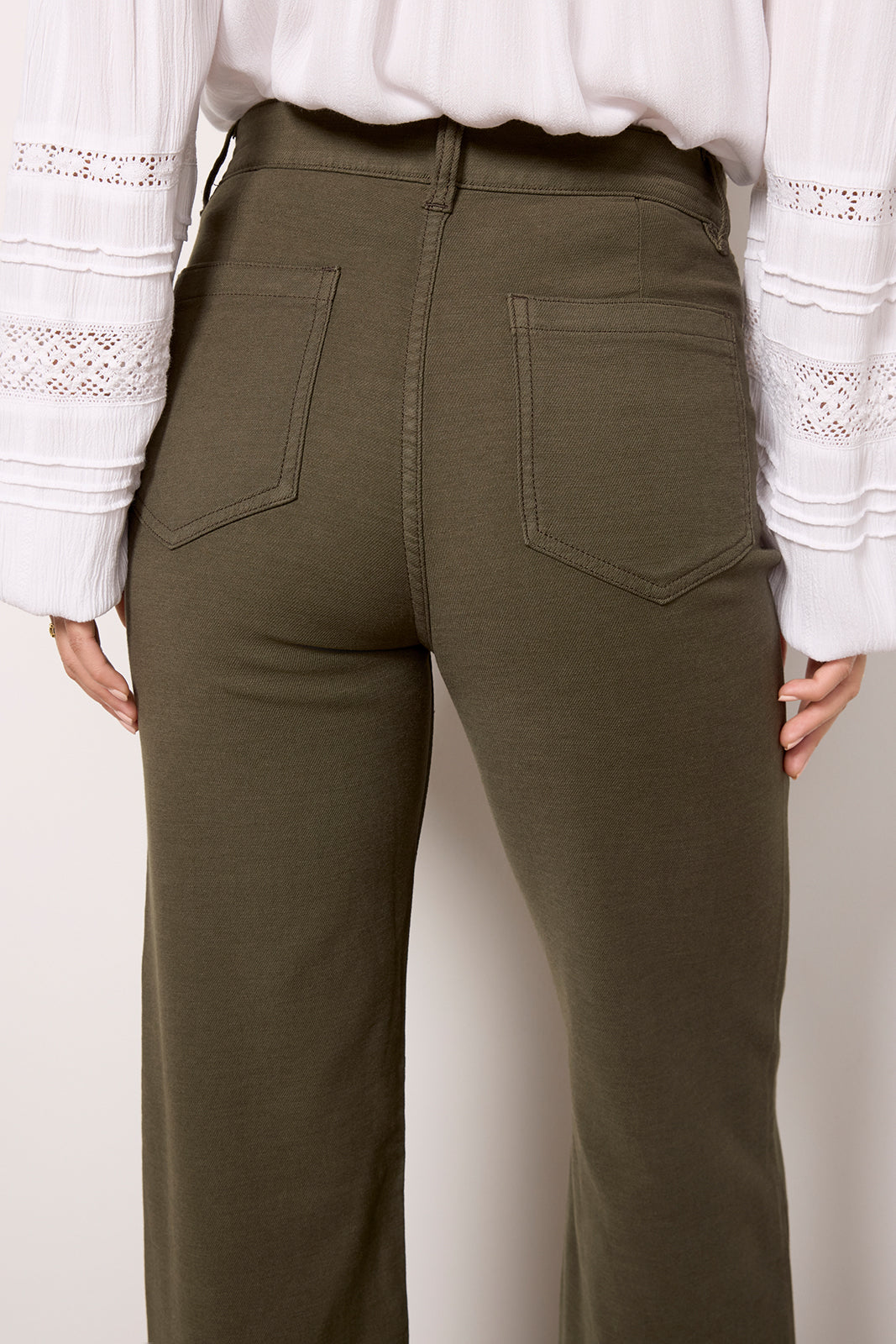 Stretch Terry Patch Pocket Pant