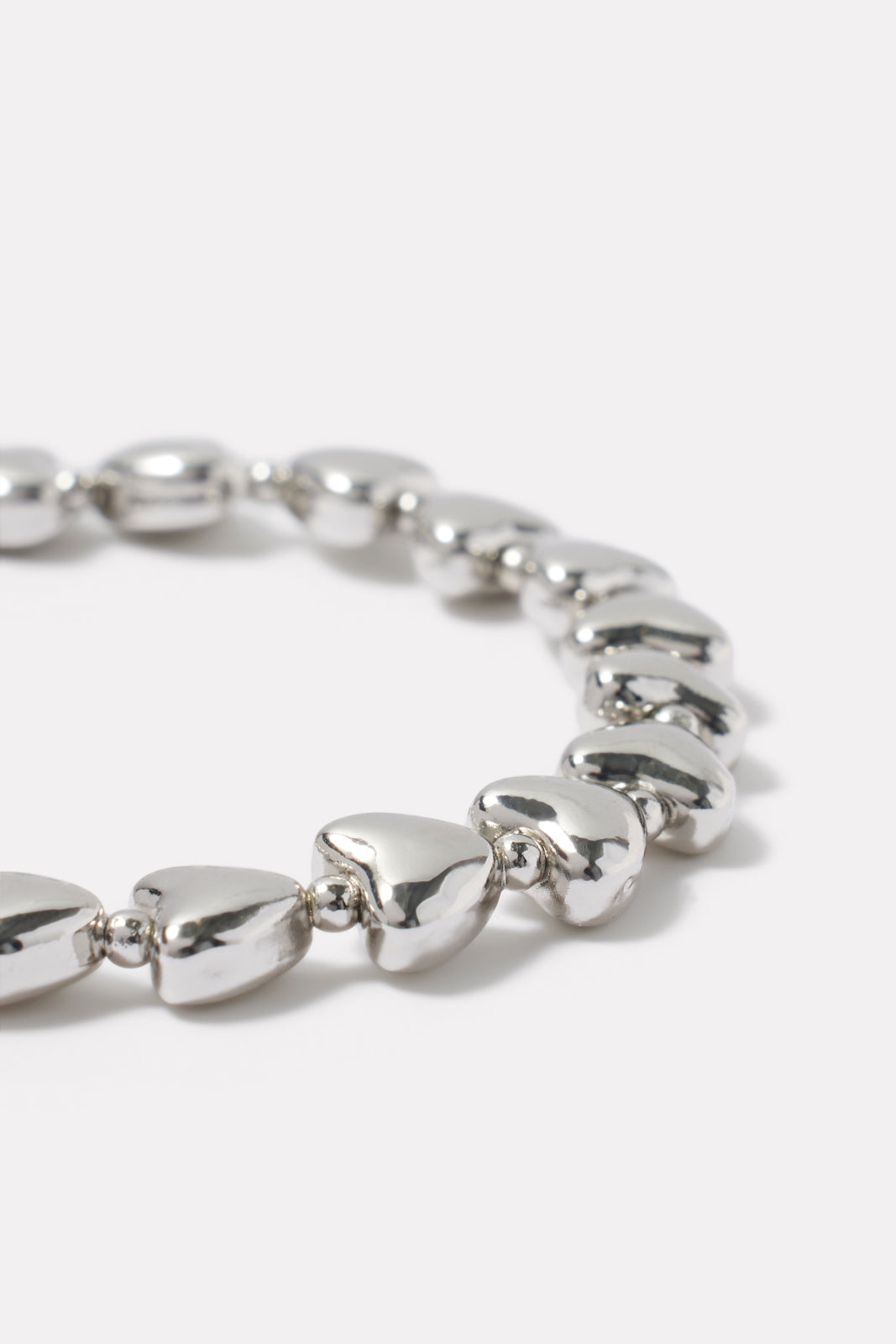 Silver Heart Bracelet