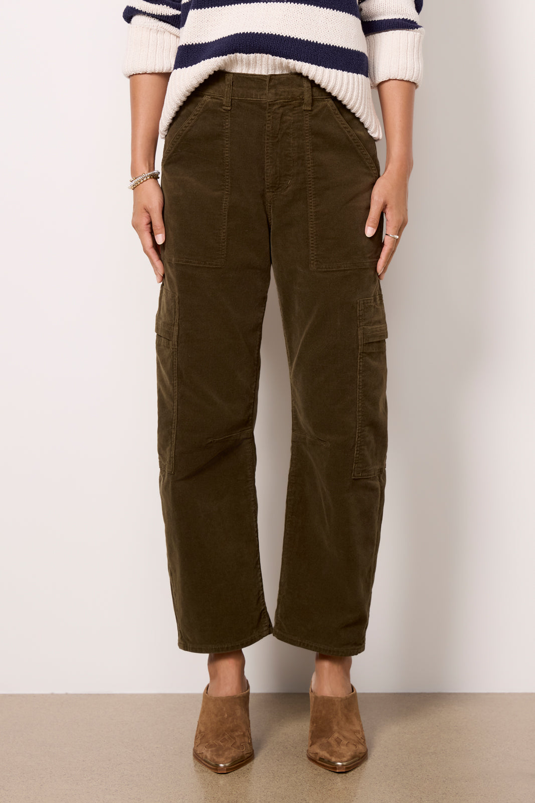 Marcelle Corduroy Cargo Pant