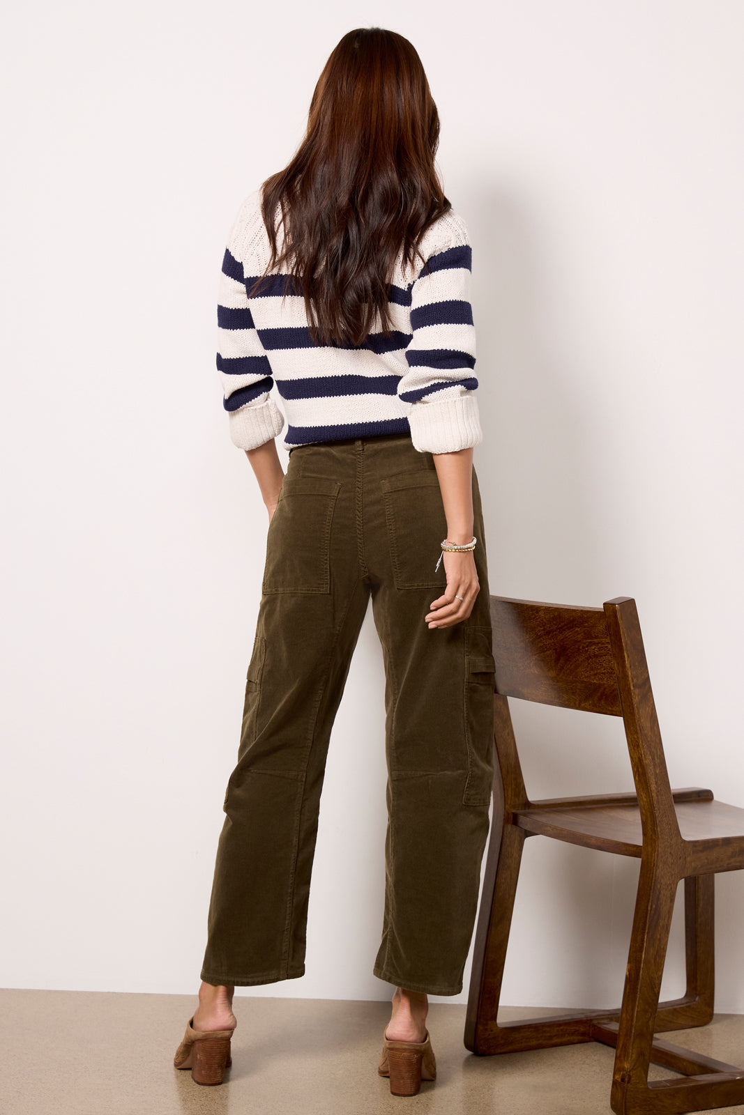 Marcelle Corduroy Cargo Pant