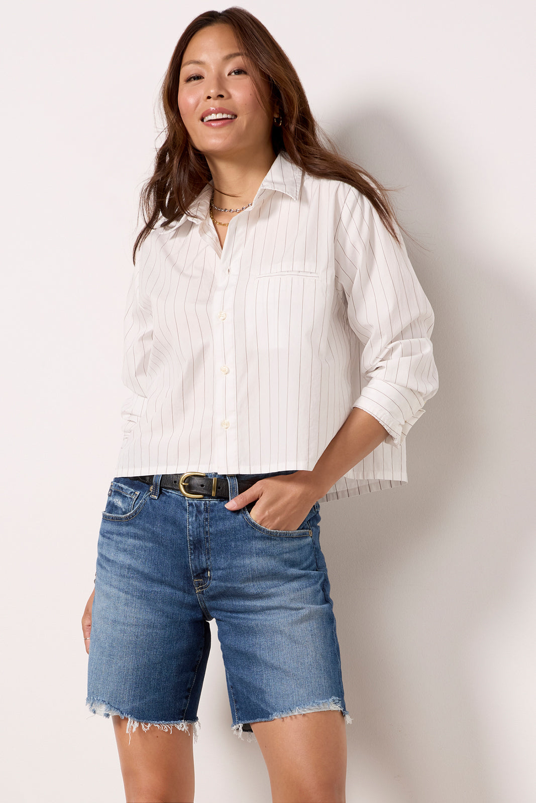 Fino Cropped Shirt