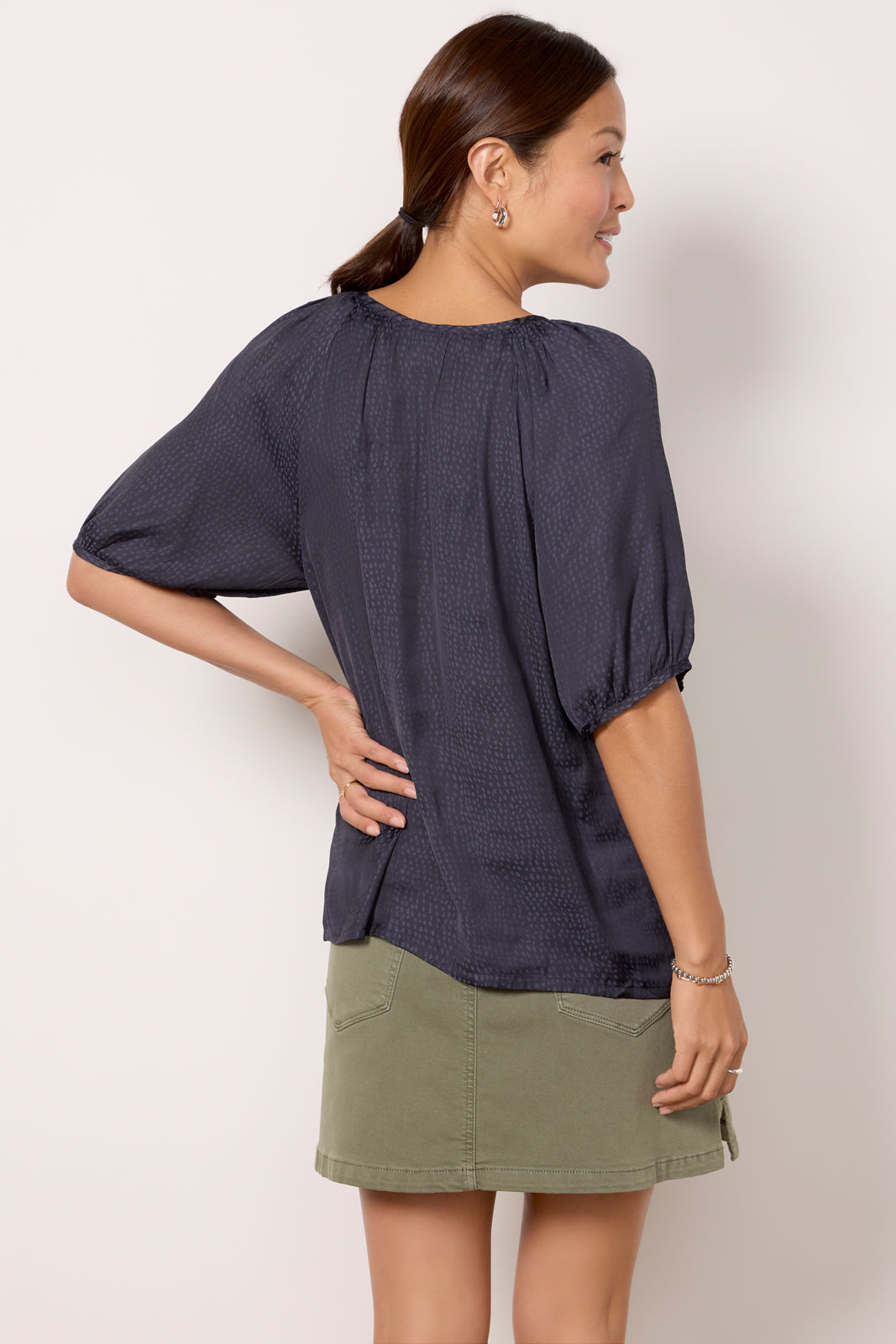 Thea Jacquard Top