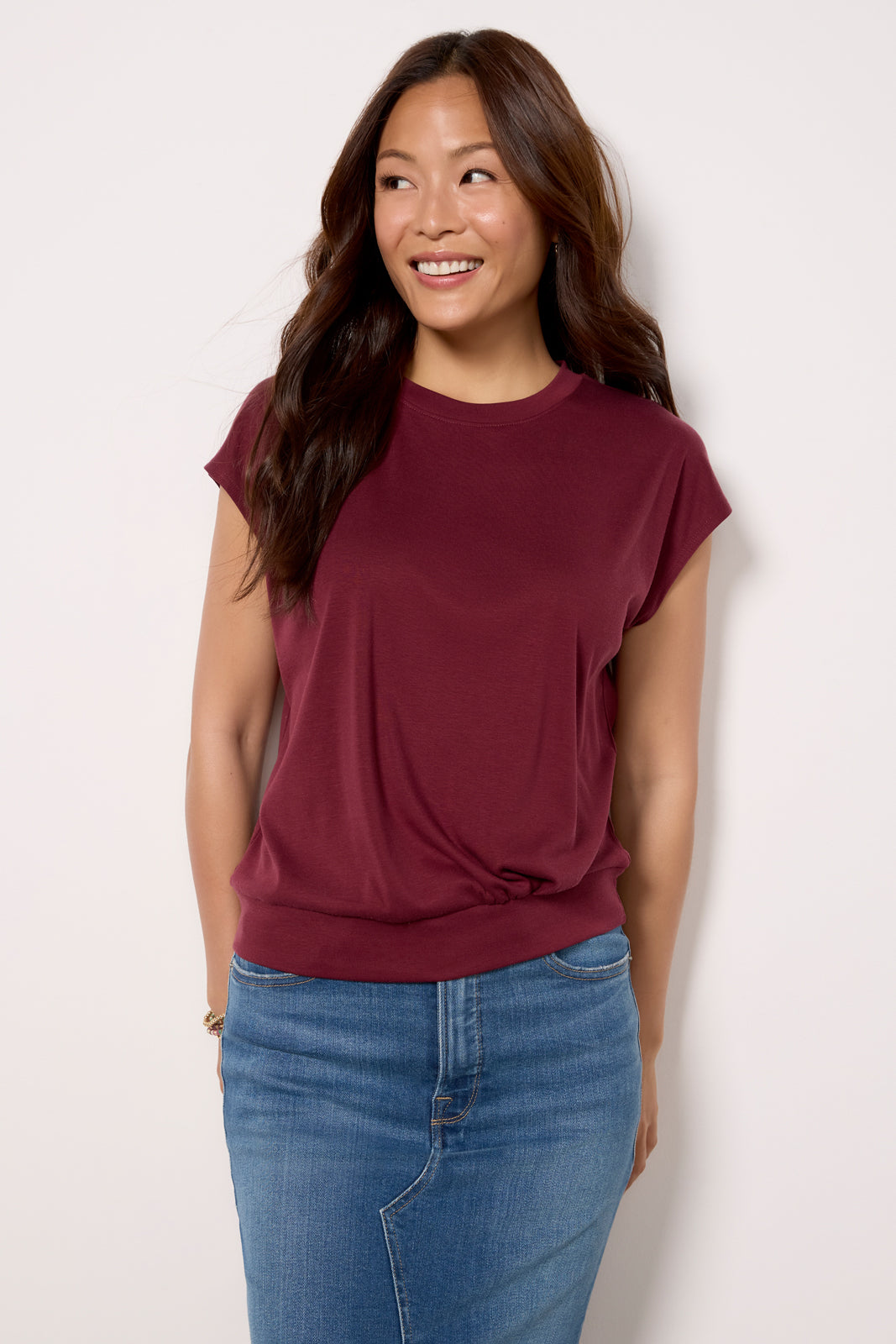 Lara Twist Muscle Tee