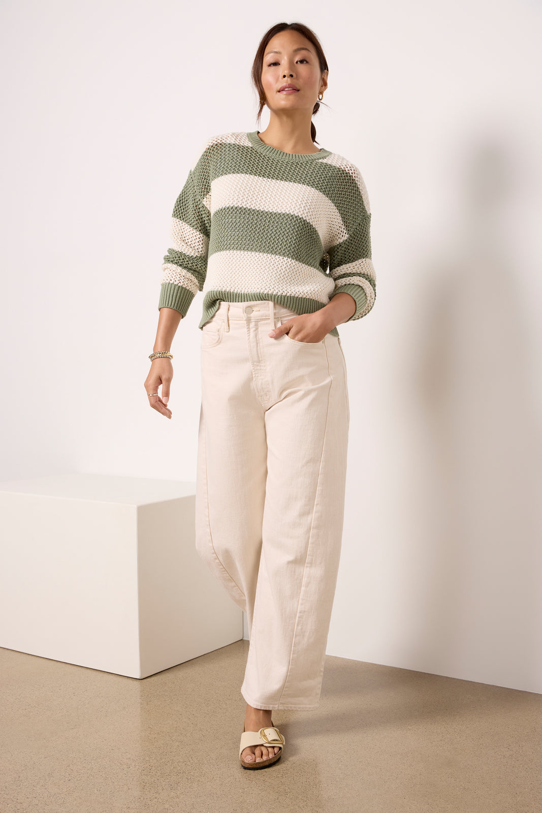 Broadbeach Stripe Pullover