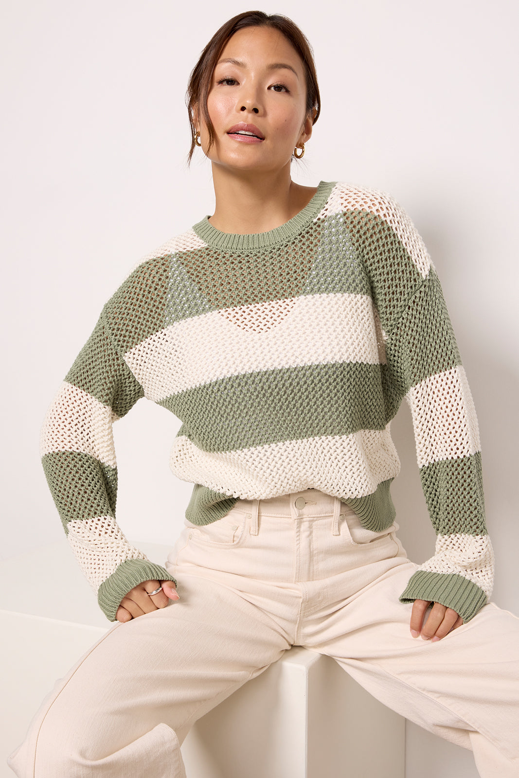 Broadbeach Stripe Pullover