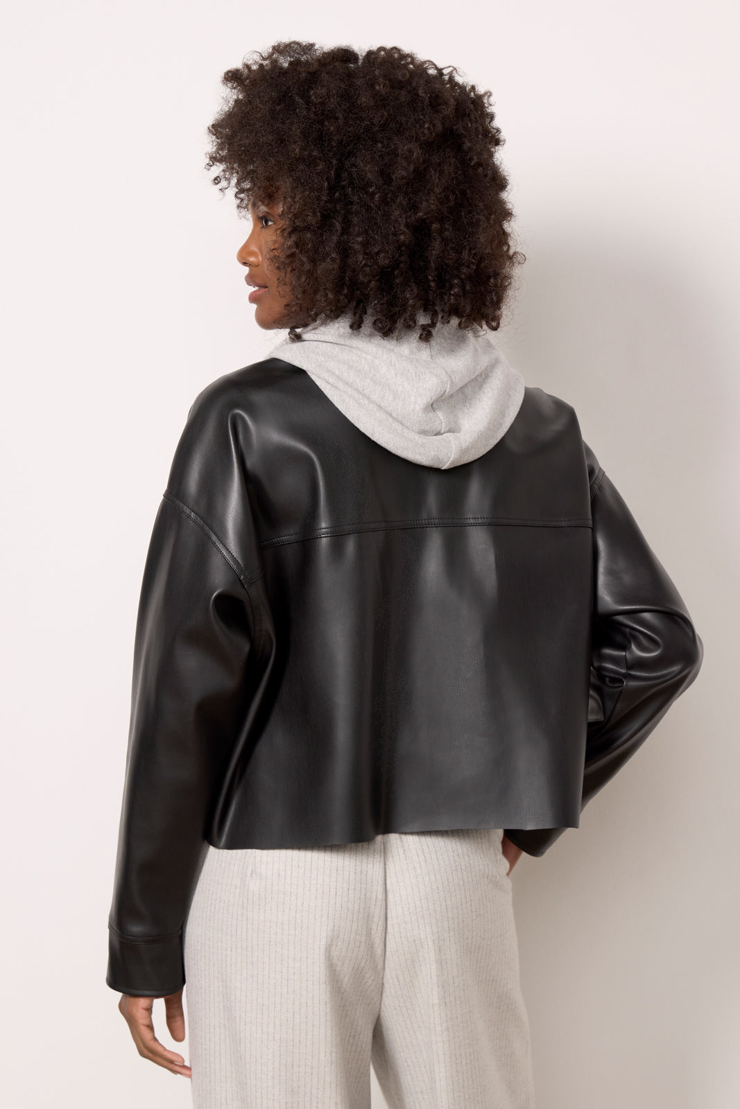 All Day Faux Leather Jacket