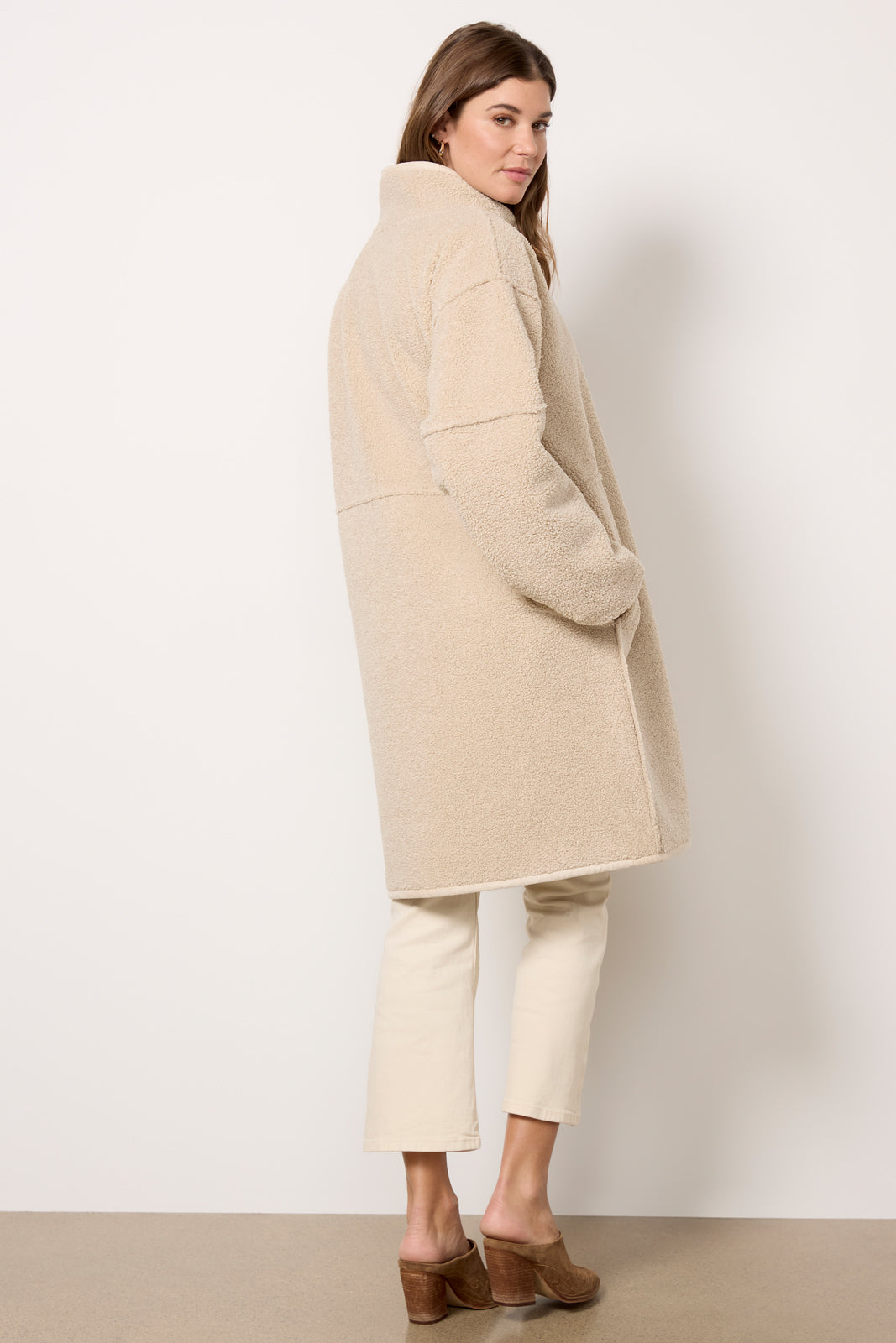 Cara Sherpa Coat