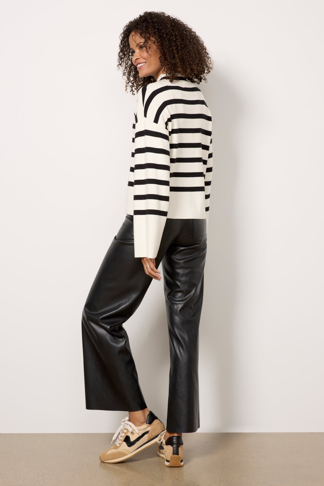 RILYNN FAUX LEATHER PANT