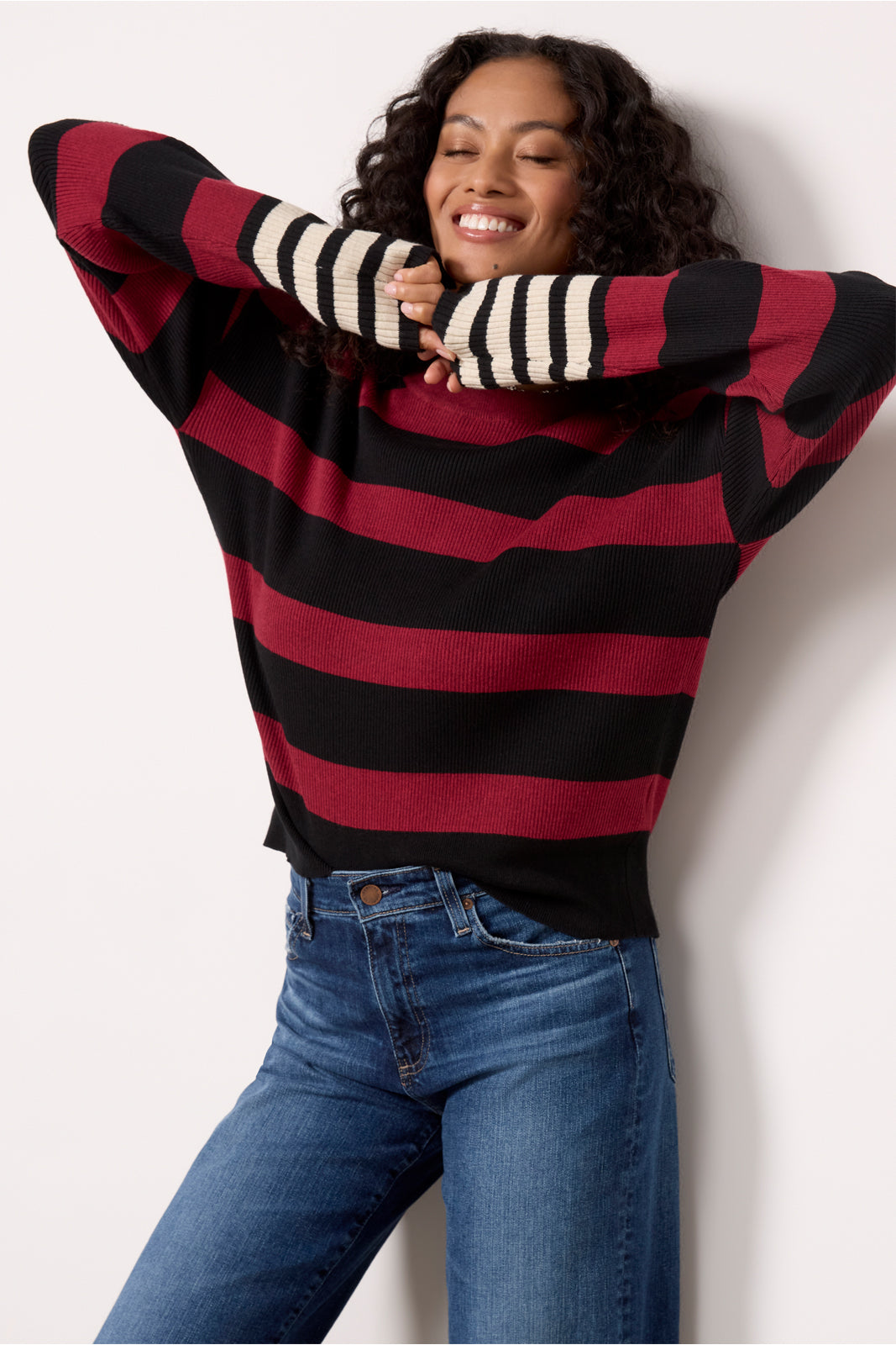 Deven Stripe Pullover