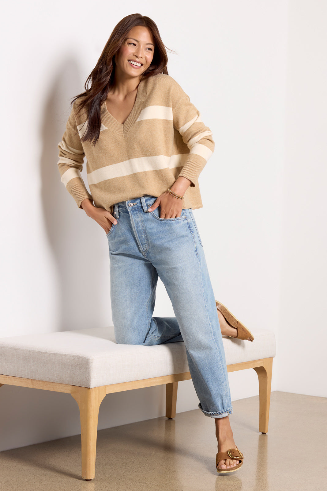 Morjana Stripe Pullover