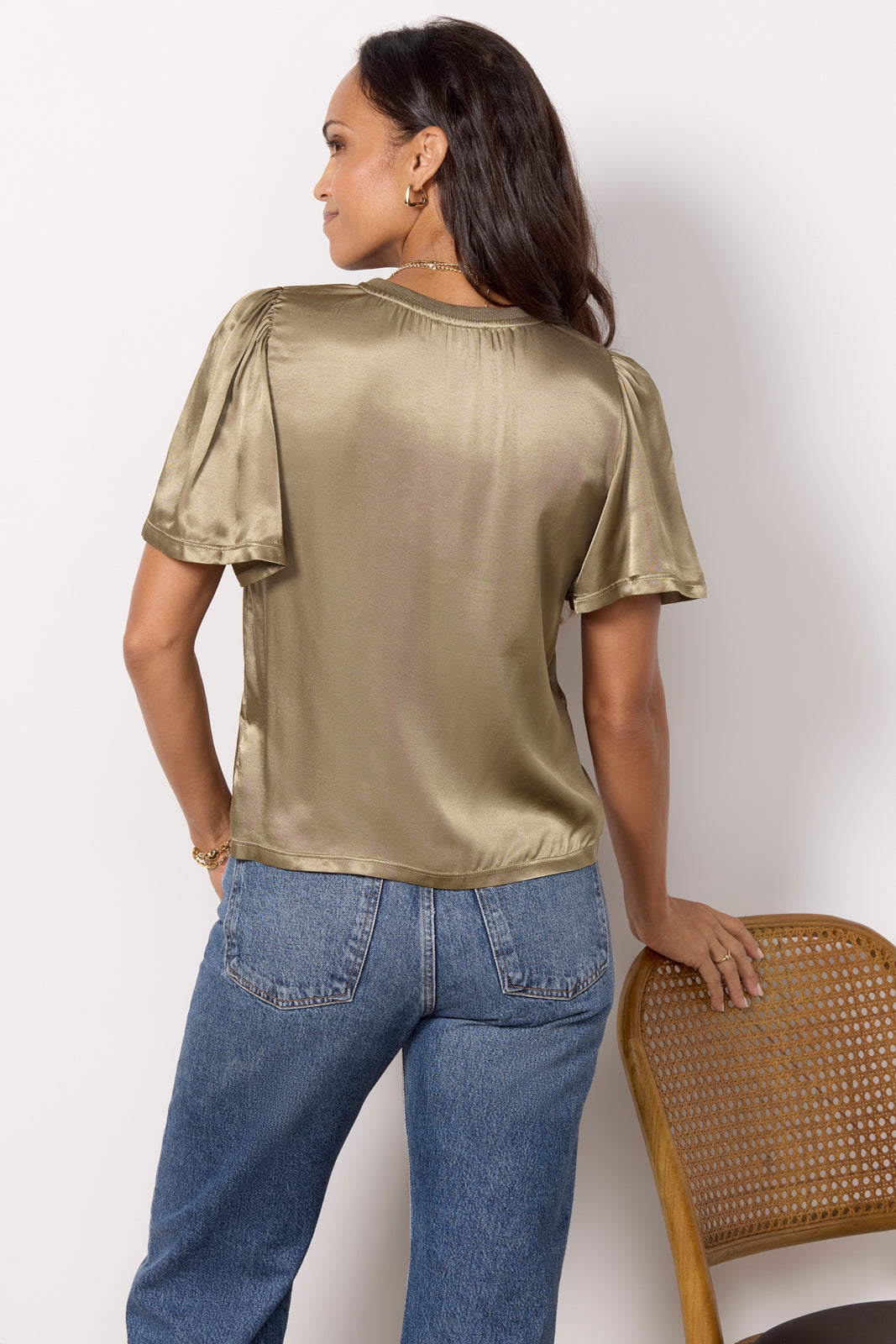 Toni Flutter Sleeve Tee