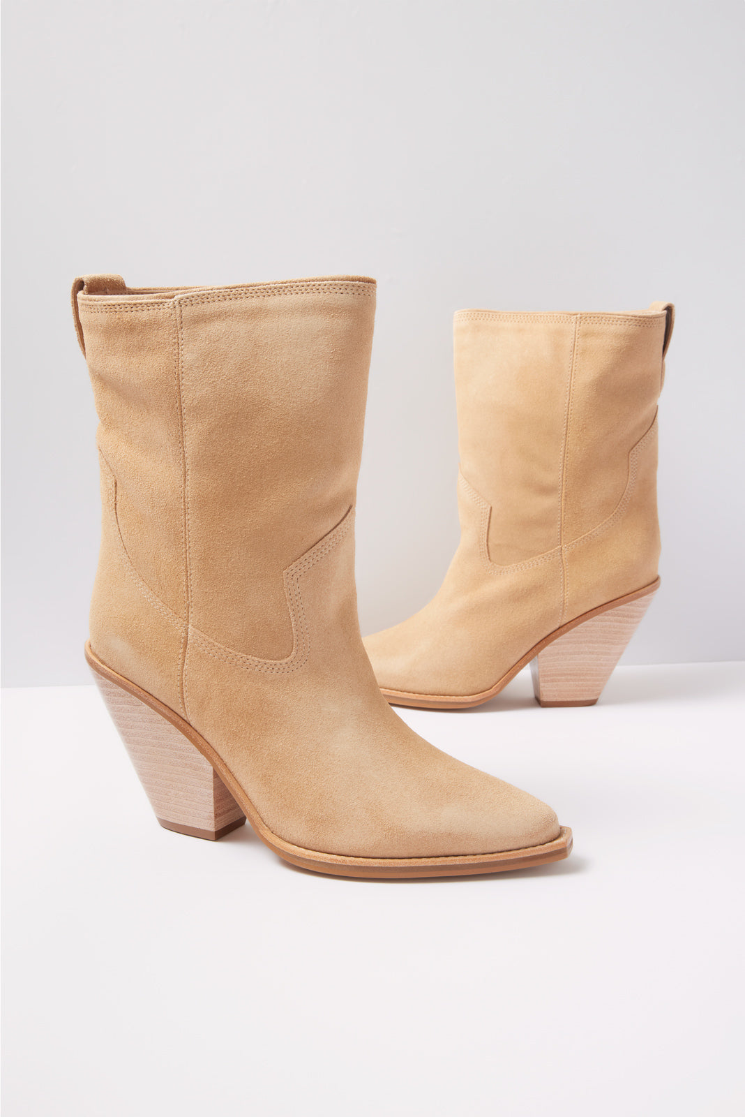 Dantes Suede Western Bootie