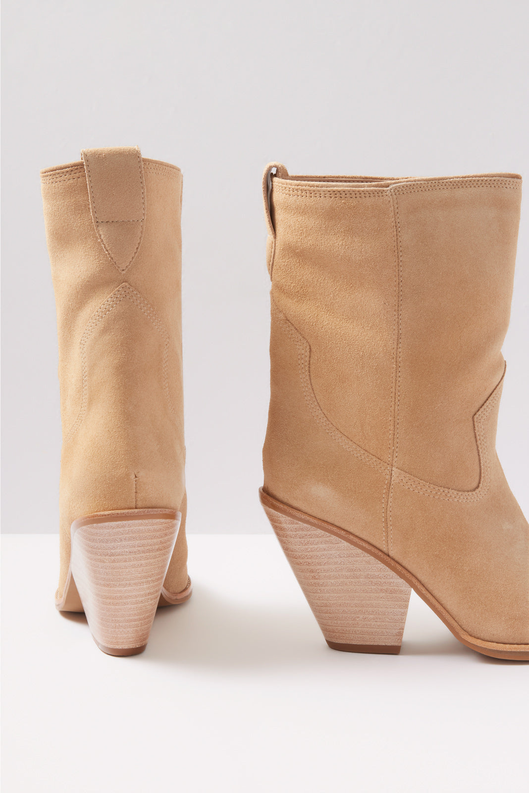 Dantes Suede Western Bootie