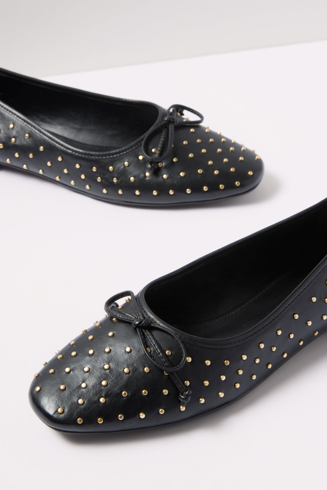 Arissa Ballet Flat with Studs