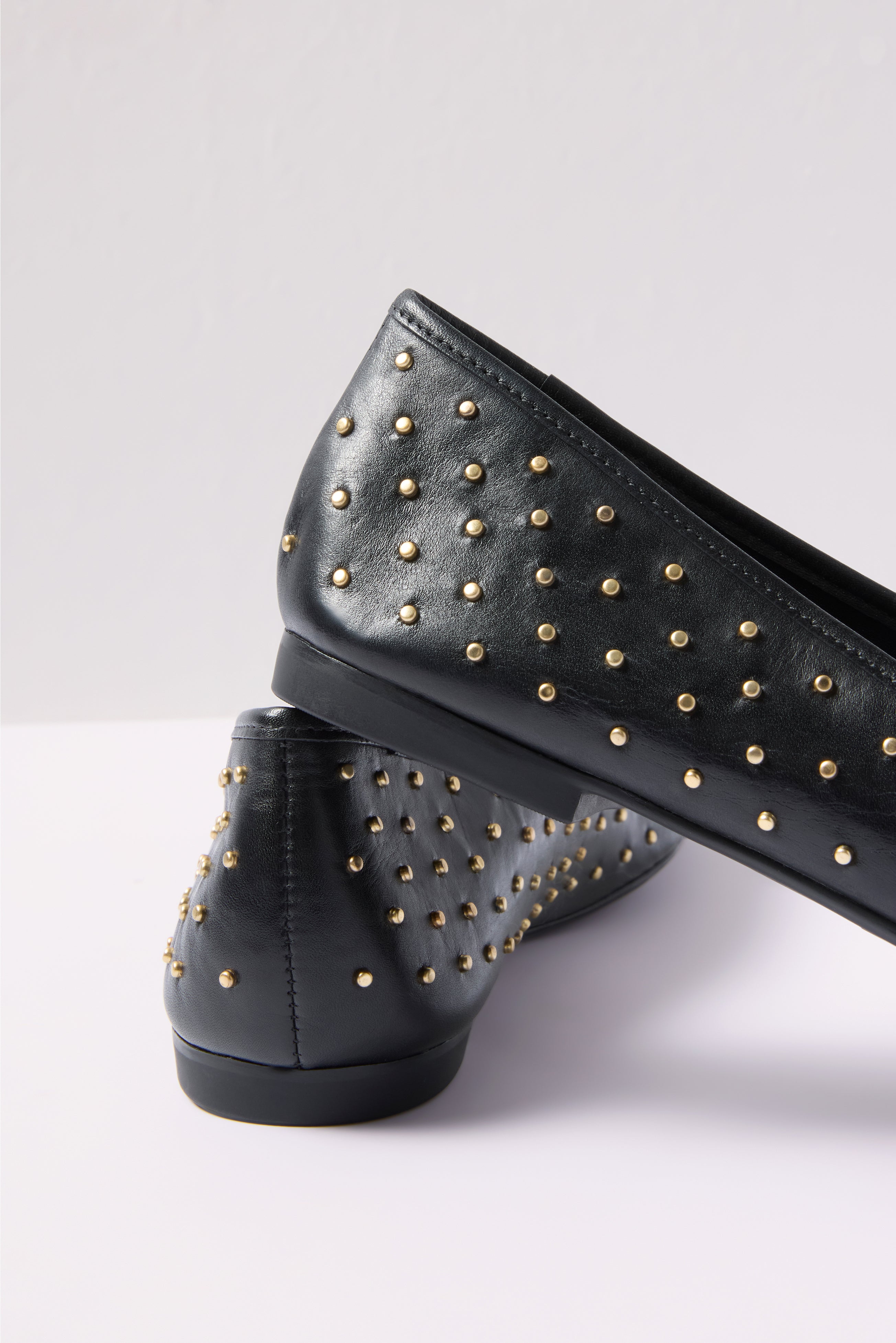 Arissa Ballet Flat with Studs