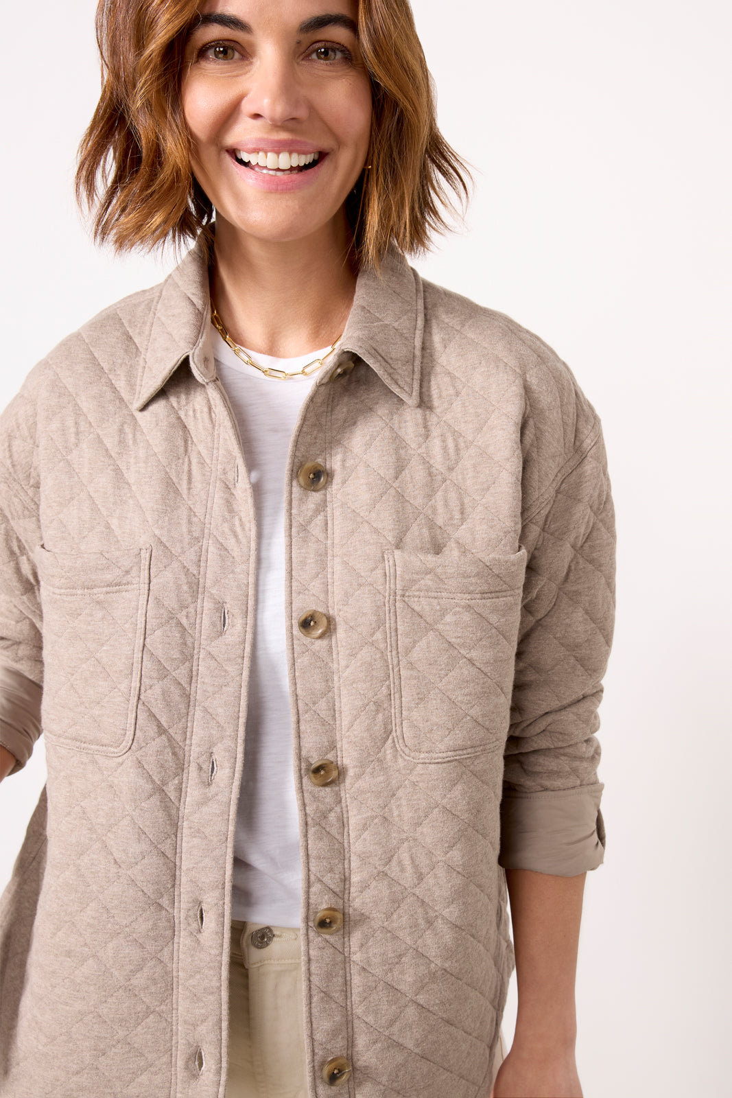 Epic Quilted Fleece Shirt Jacket