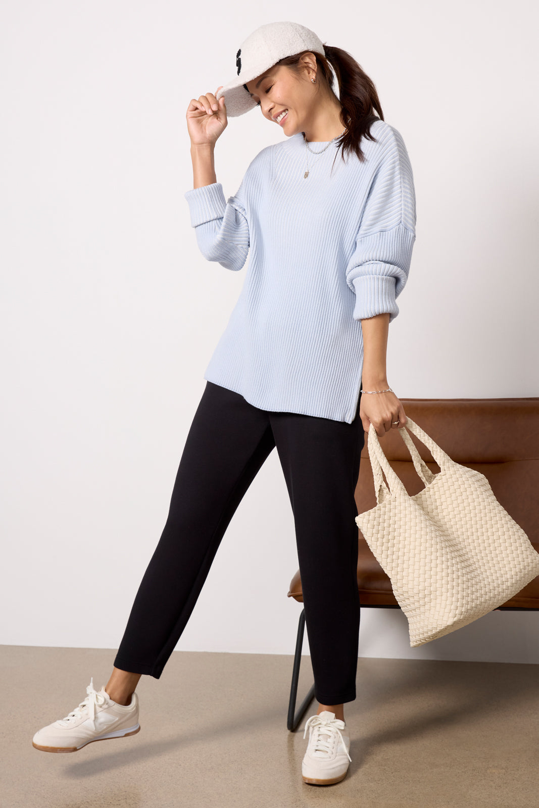 Kingsley Mock Neck Knit