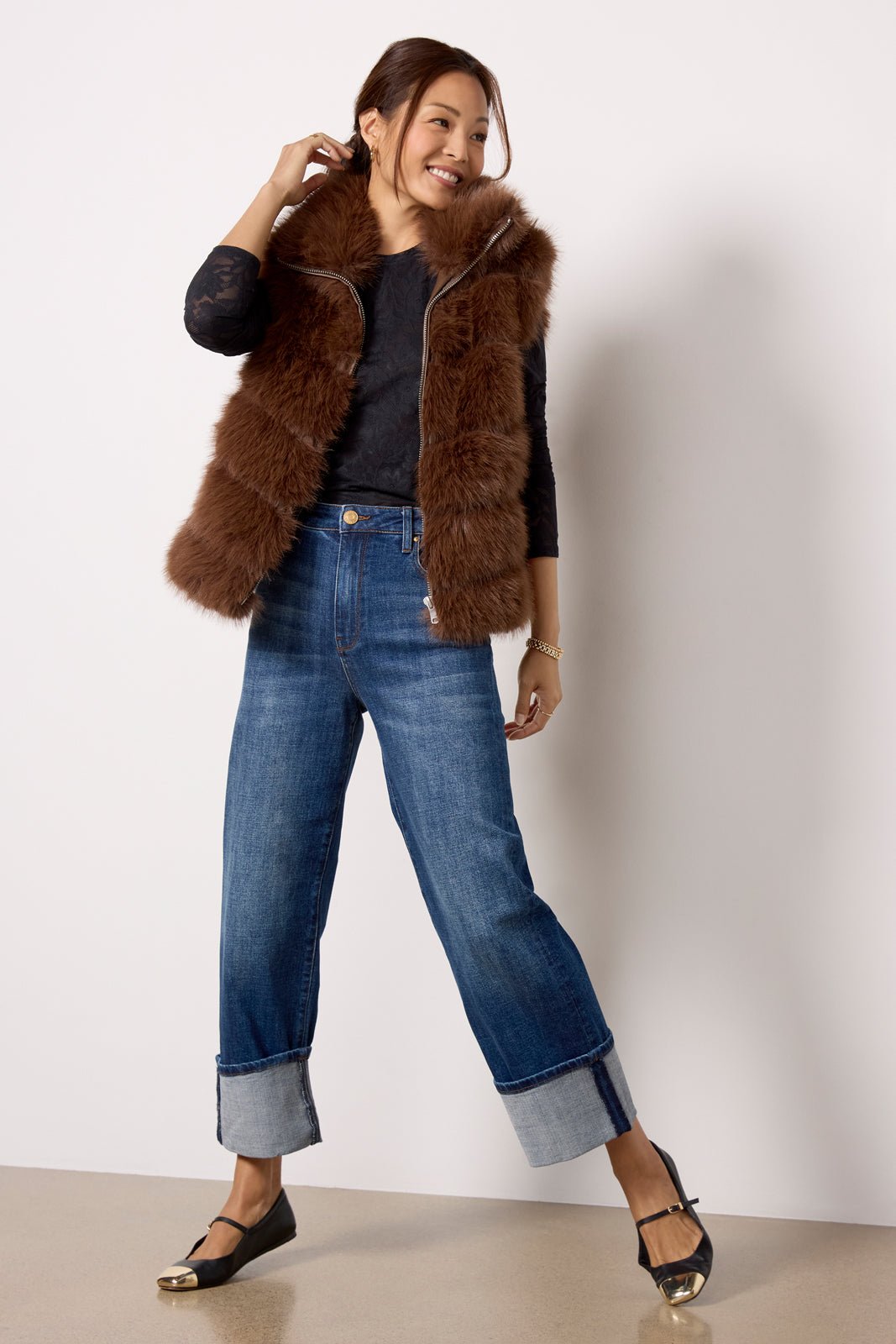 Faux Fur Vest