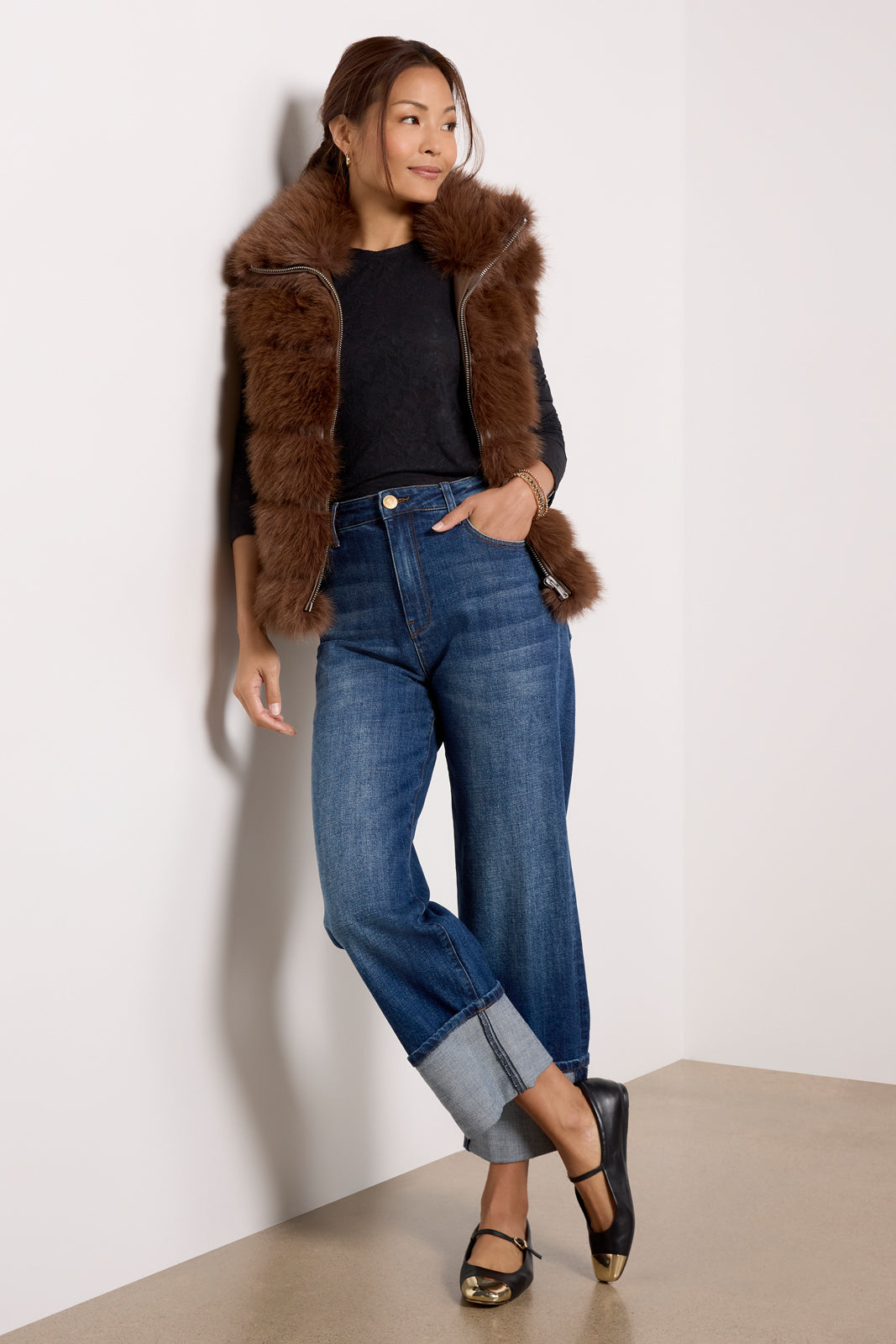 Faux Fur Vest