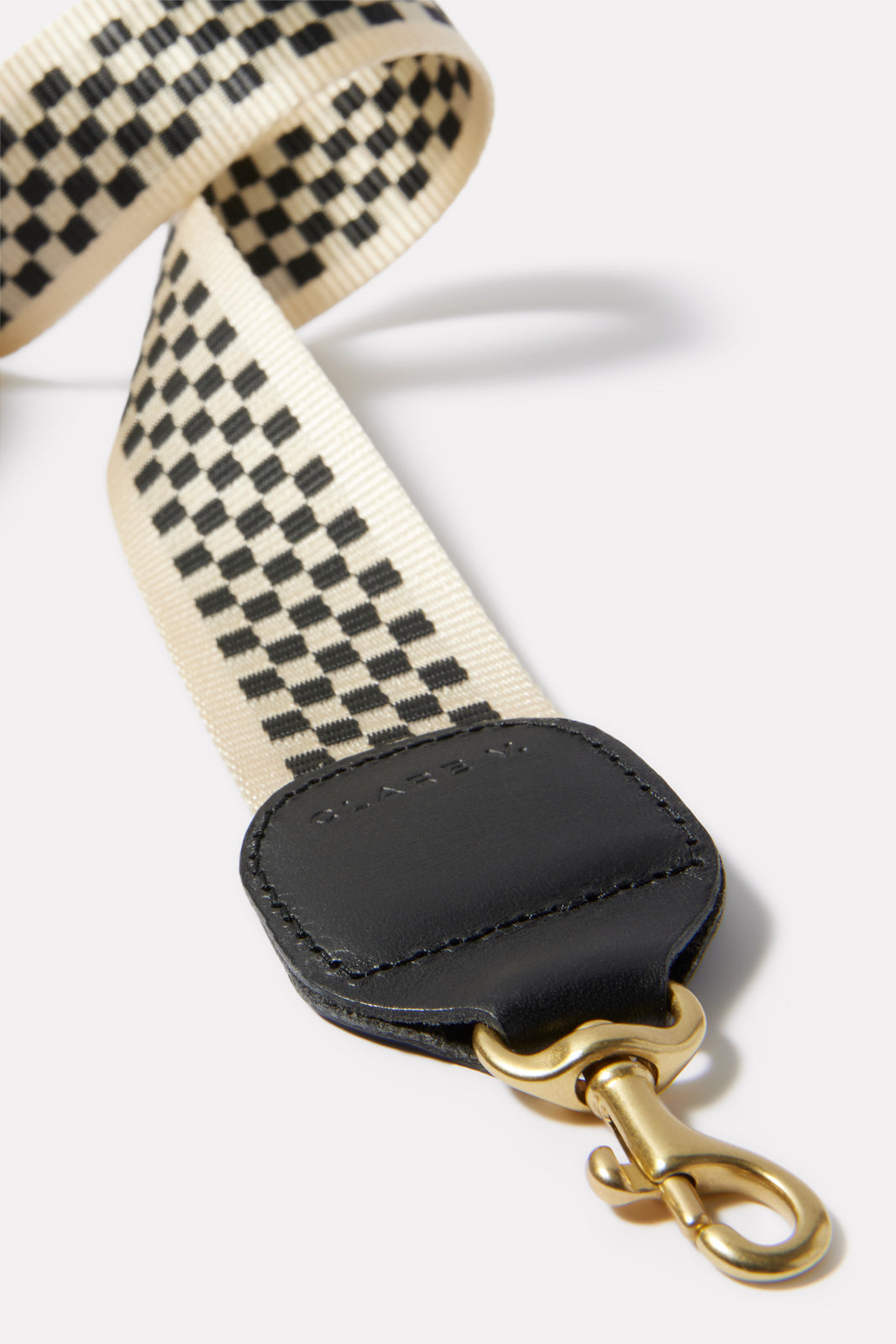 Checkered Crossbody Strap